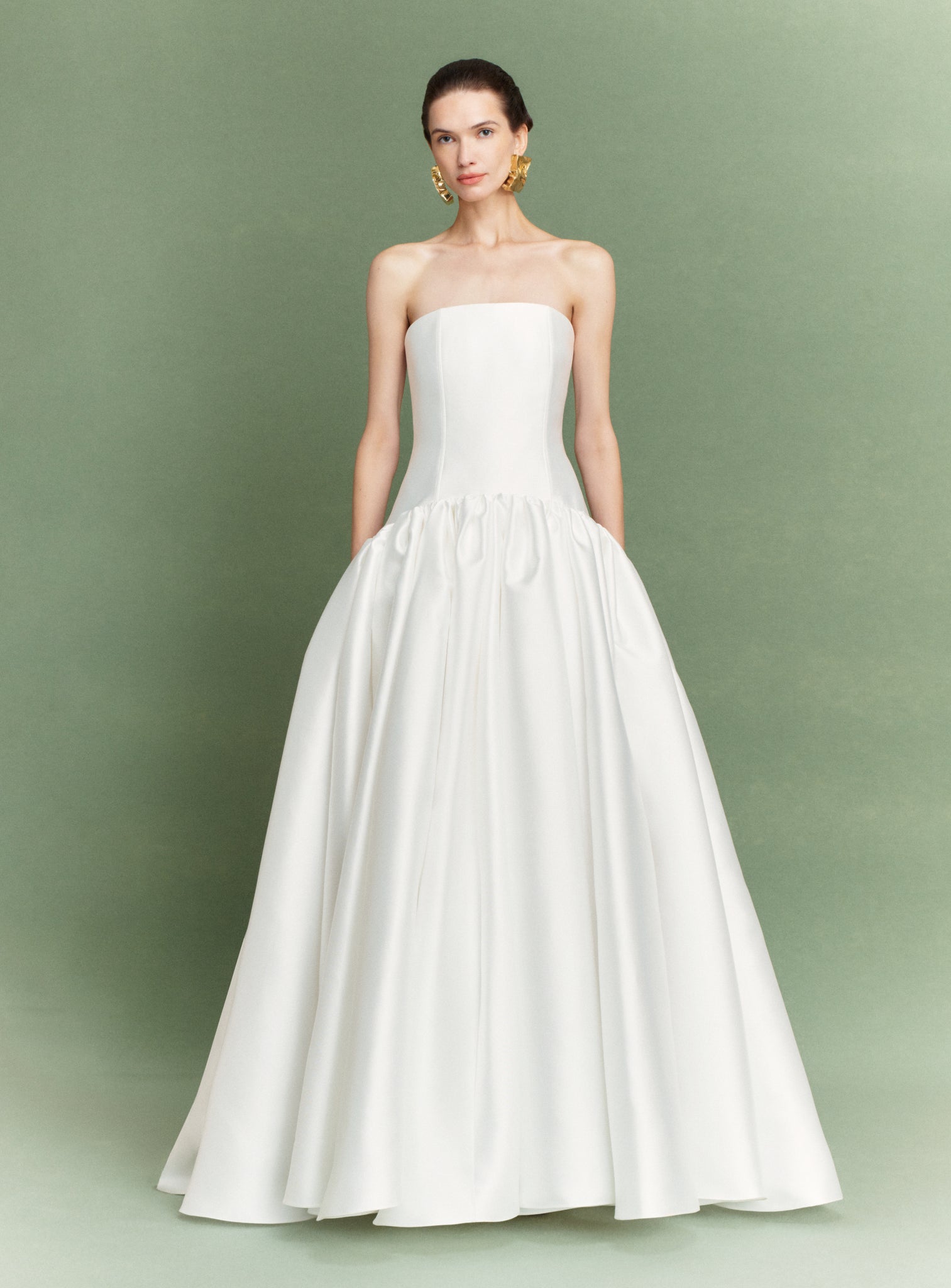 The Cassias Maxi Dress in Cream