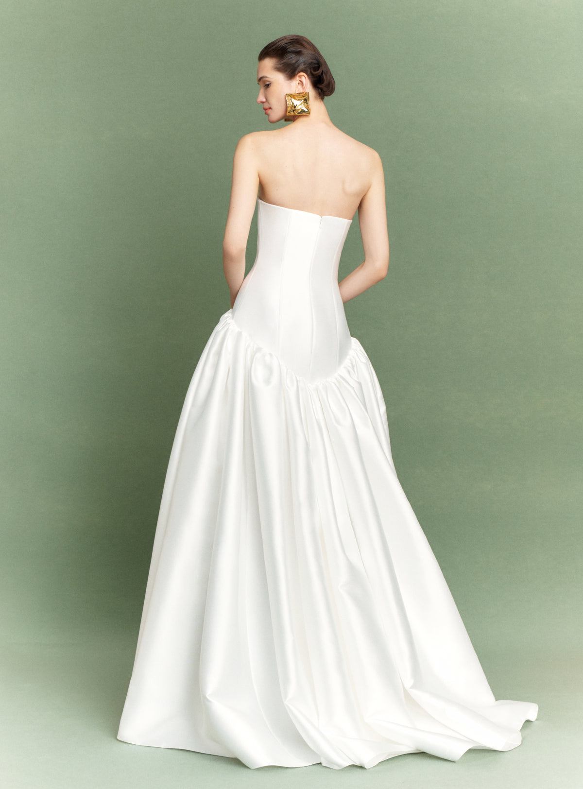 The Cassias Maxi Dress in Cream