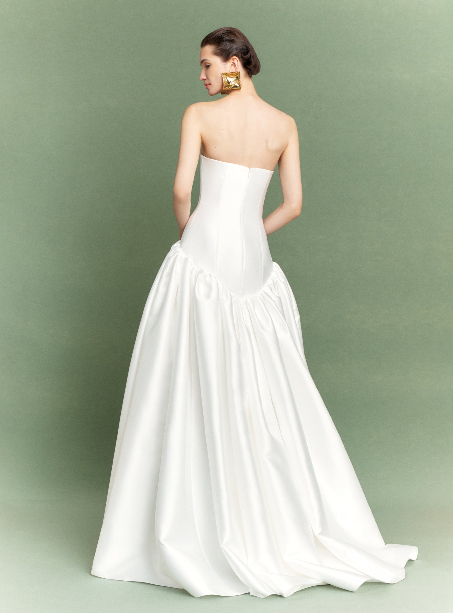 The Cassias Maxi Dress in Cream