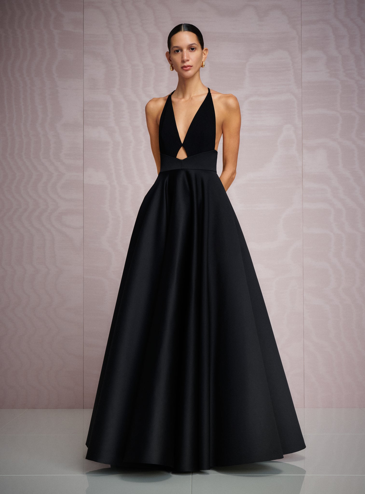 The Avallon Maxi Dress in Black