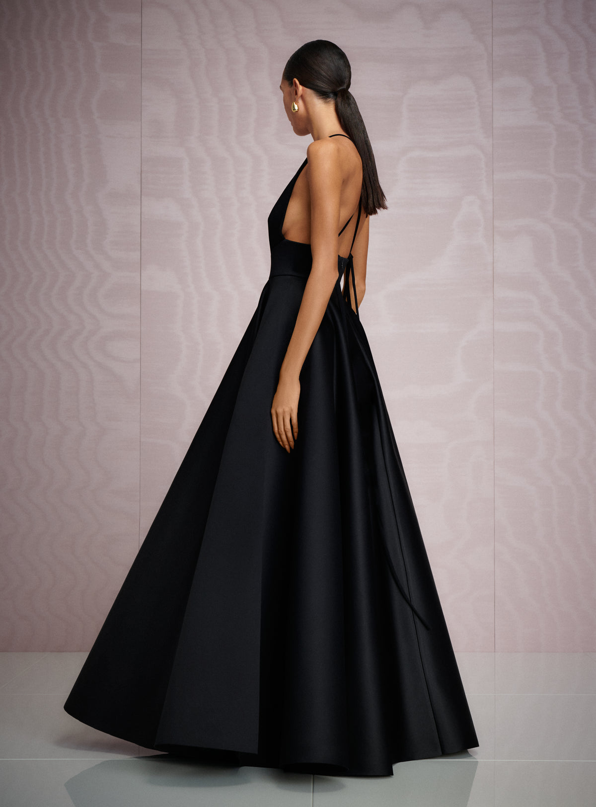 The Avallon Maxi Dress in Black
