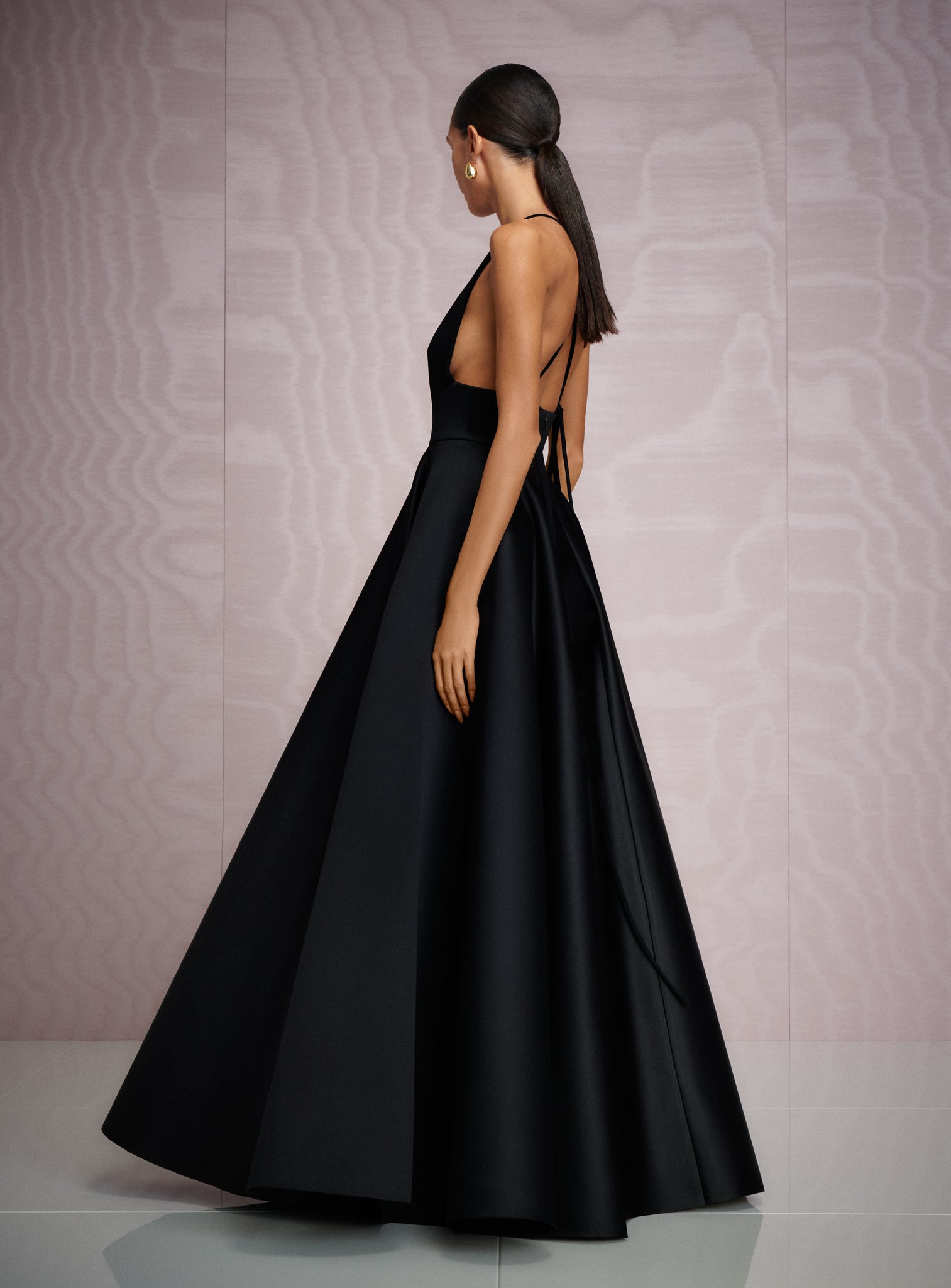 The Avallon Maxi Dress in Black