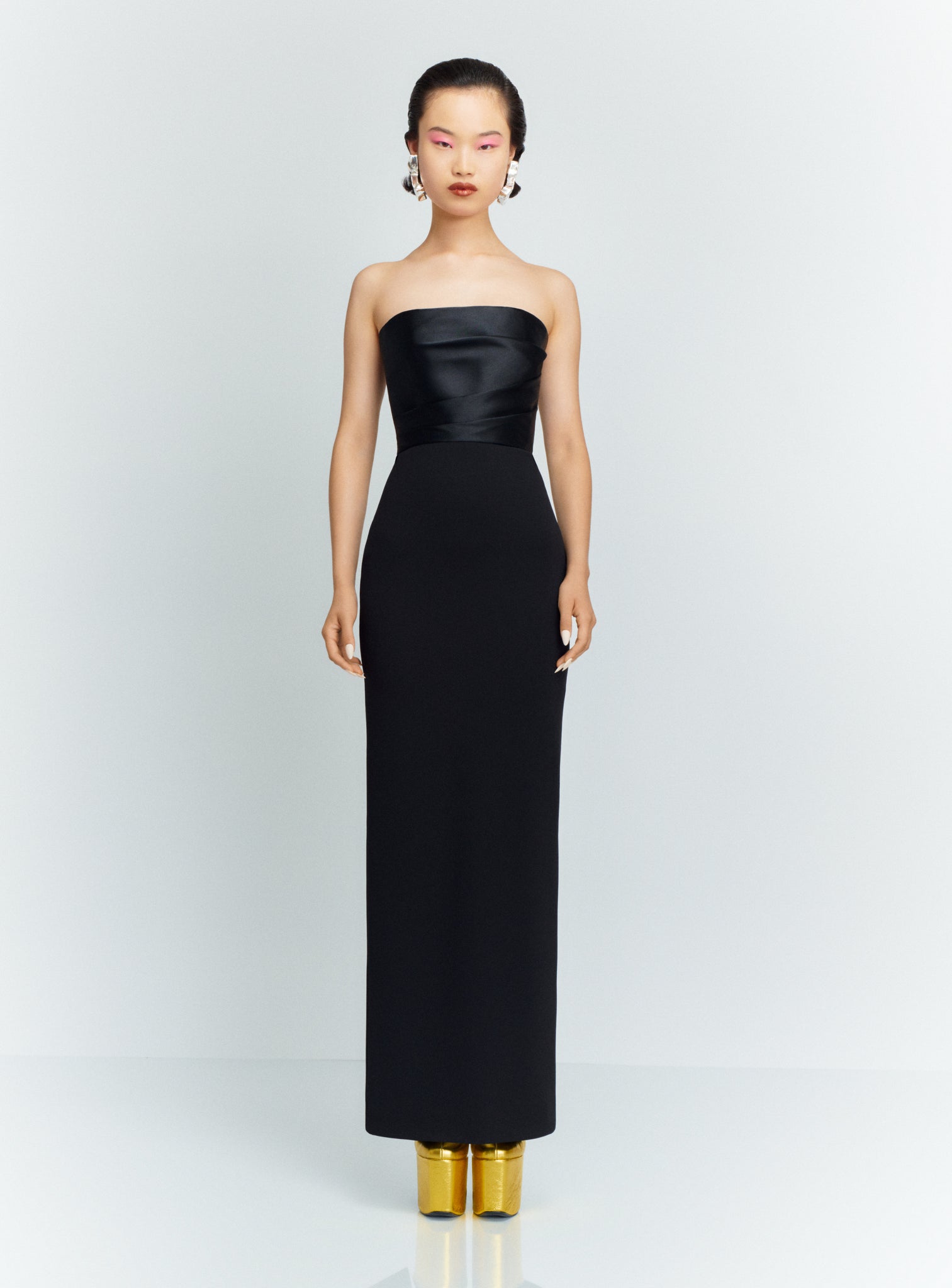 The Afra Maxi Dress in Black