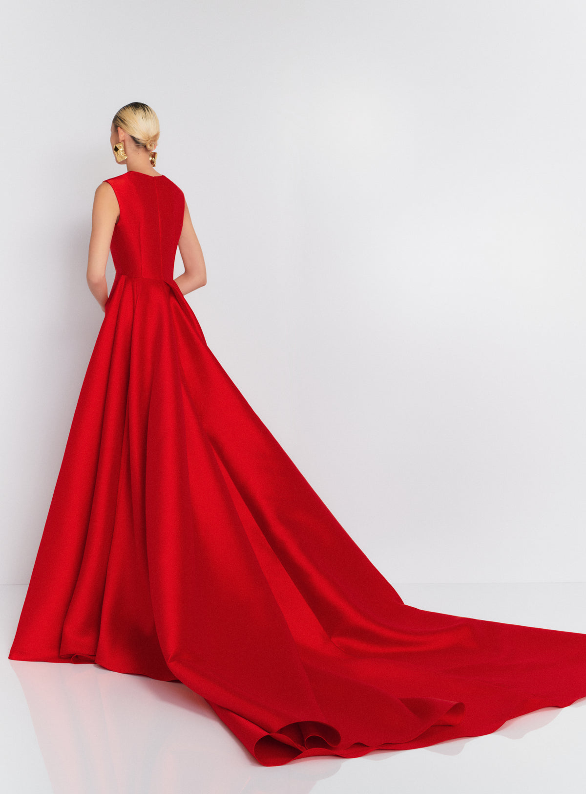 The Larsen Maxi Dress in Red
