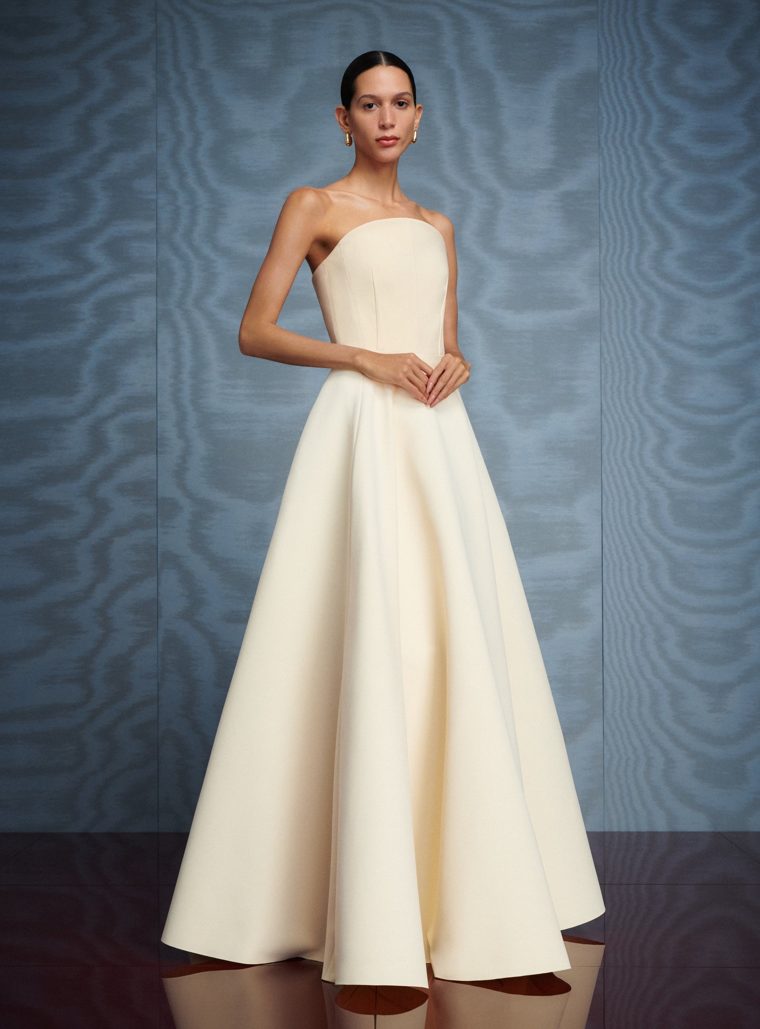 The Mathilde Maxi Dress in Pearl