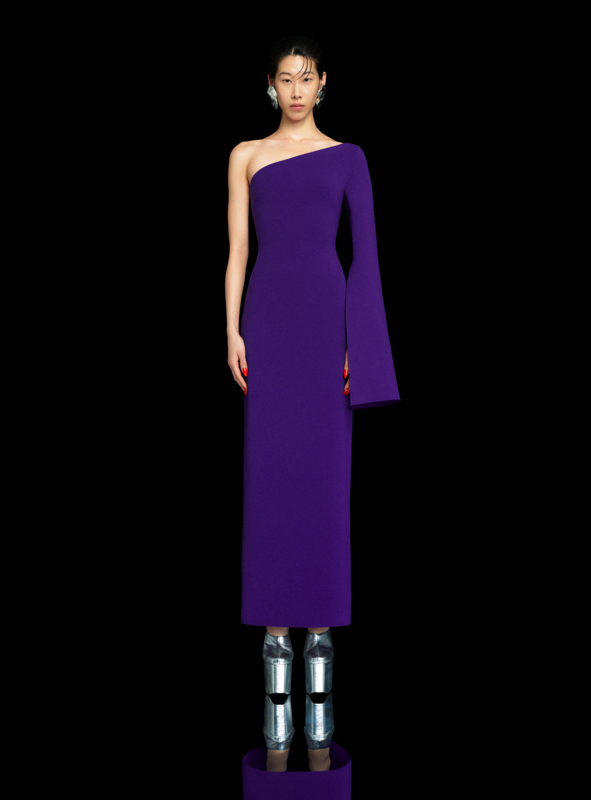 The Alina Maxi Dress in Amethyst