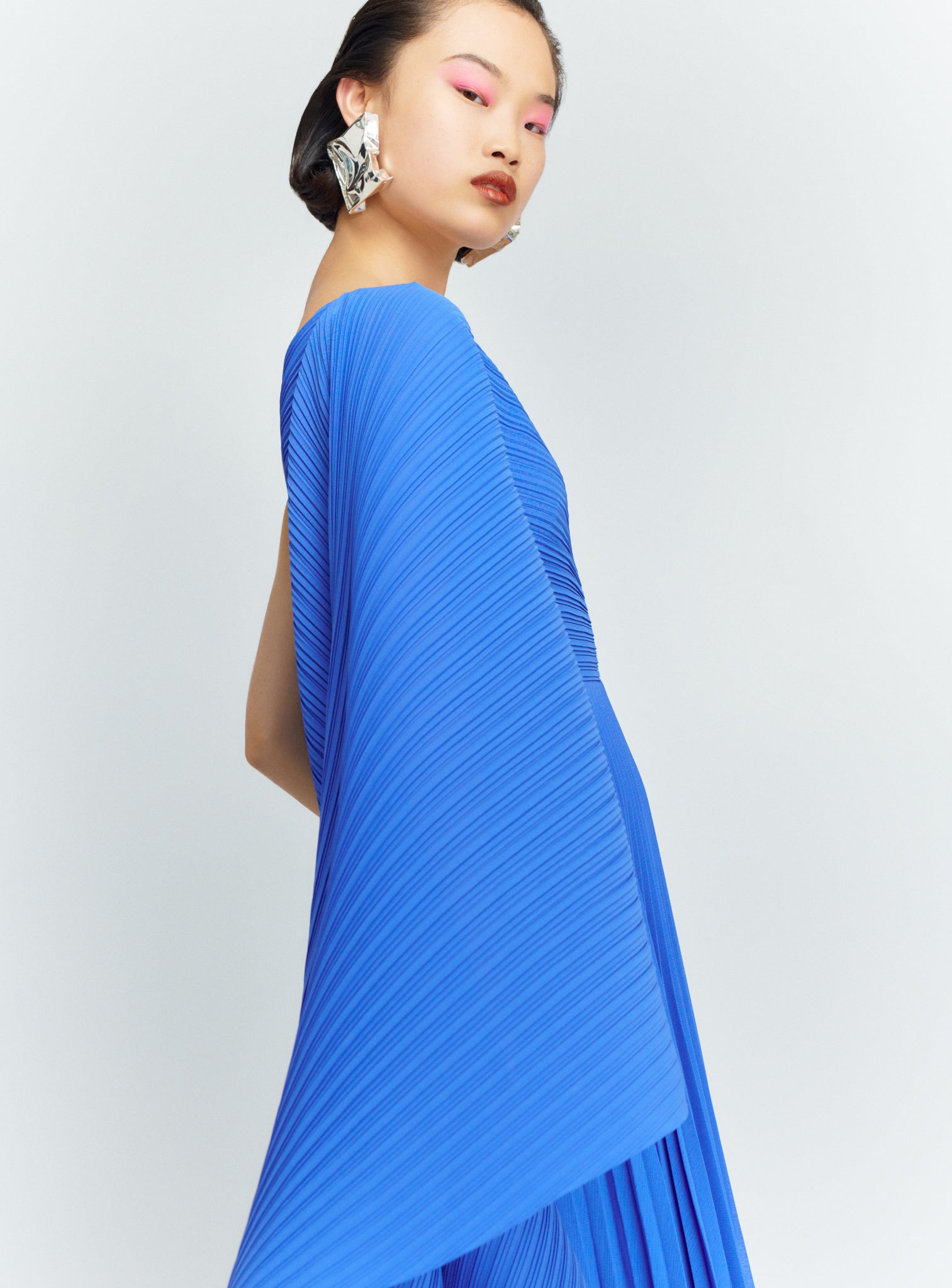 The Maci Maxi Dress in Iris Blue
