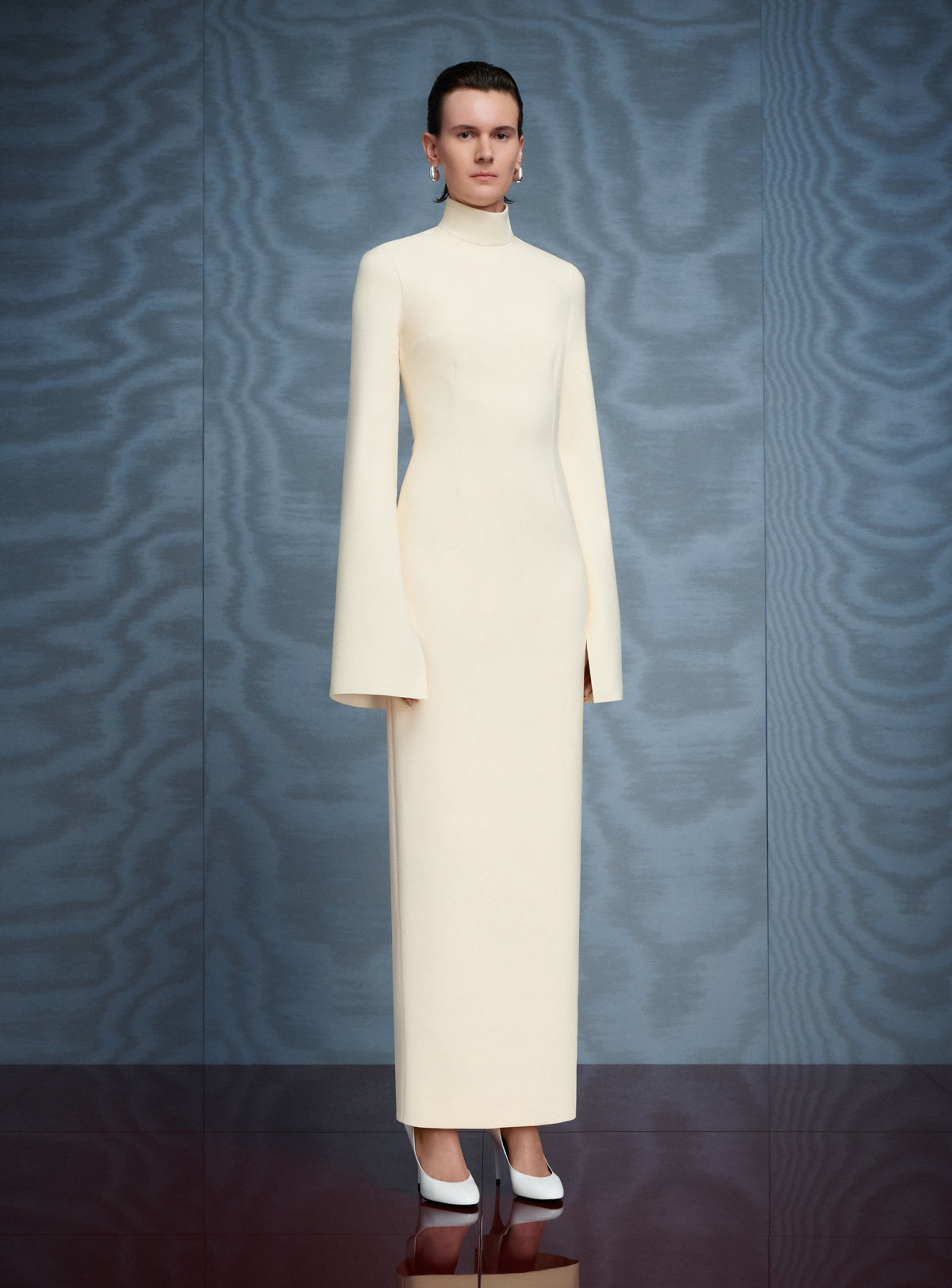 The Josefine Maxi Dress in Pearl
