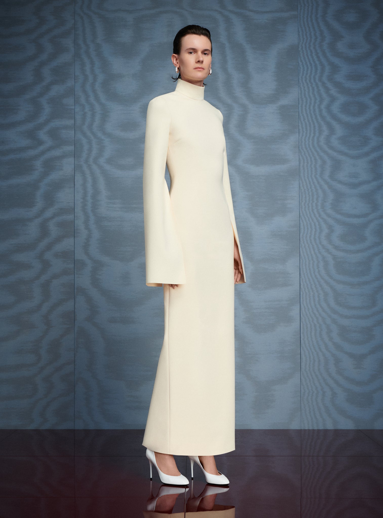 The Josefine Maxi Dress in Pearl