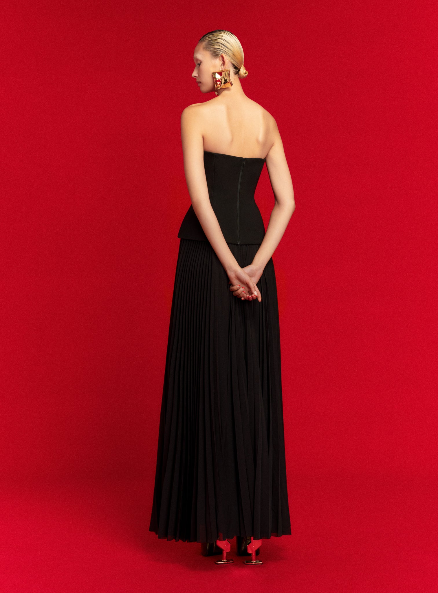 The Britt Maxi Dress in Black