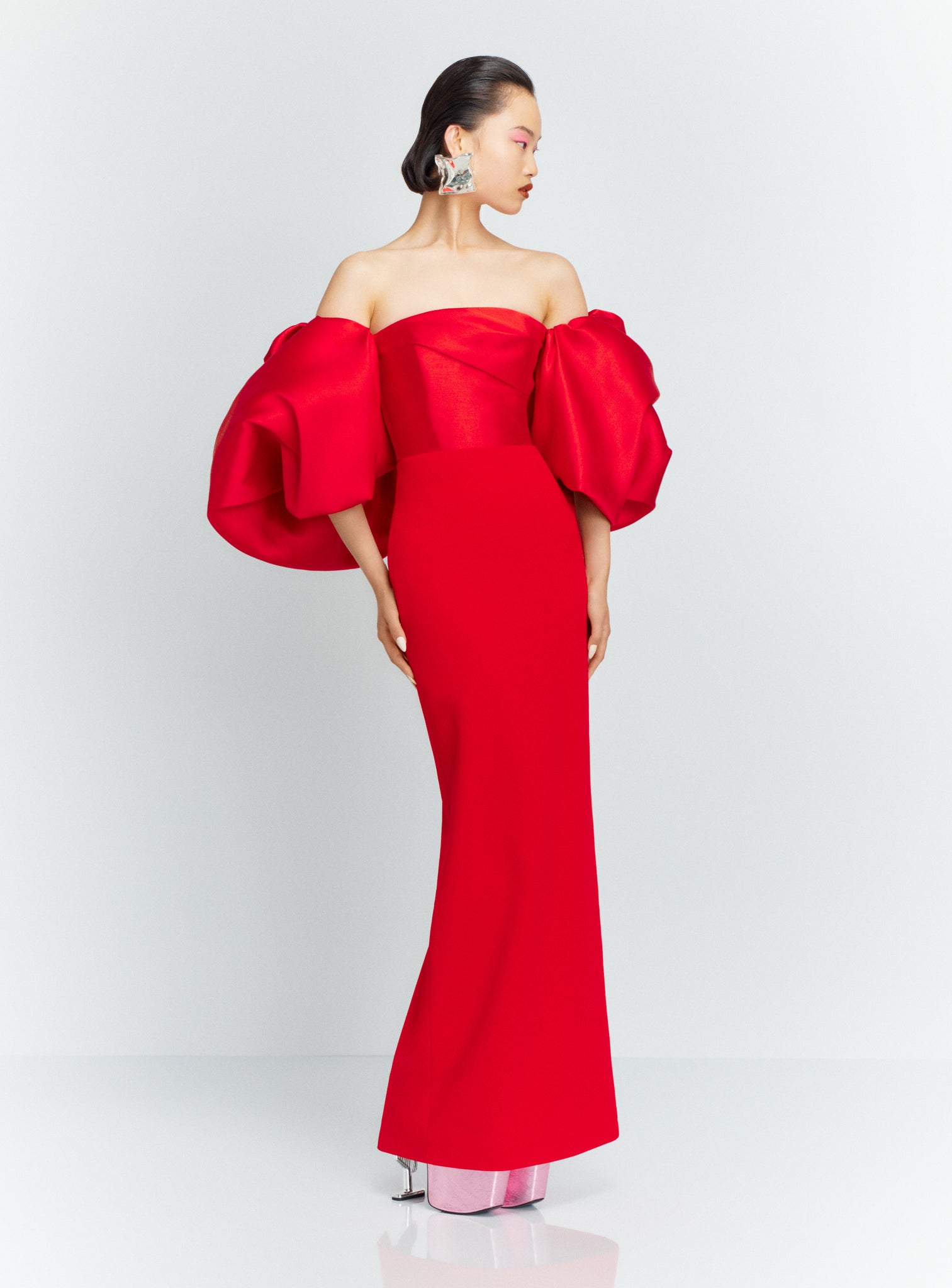 The Floris Maxi Dress in Red The Floris Maxi Dress in Red