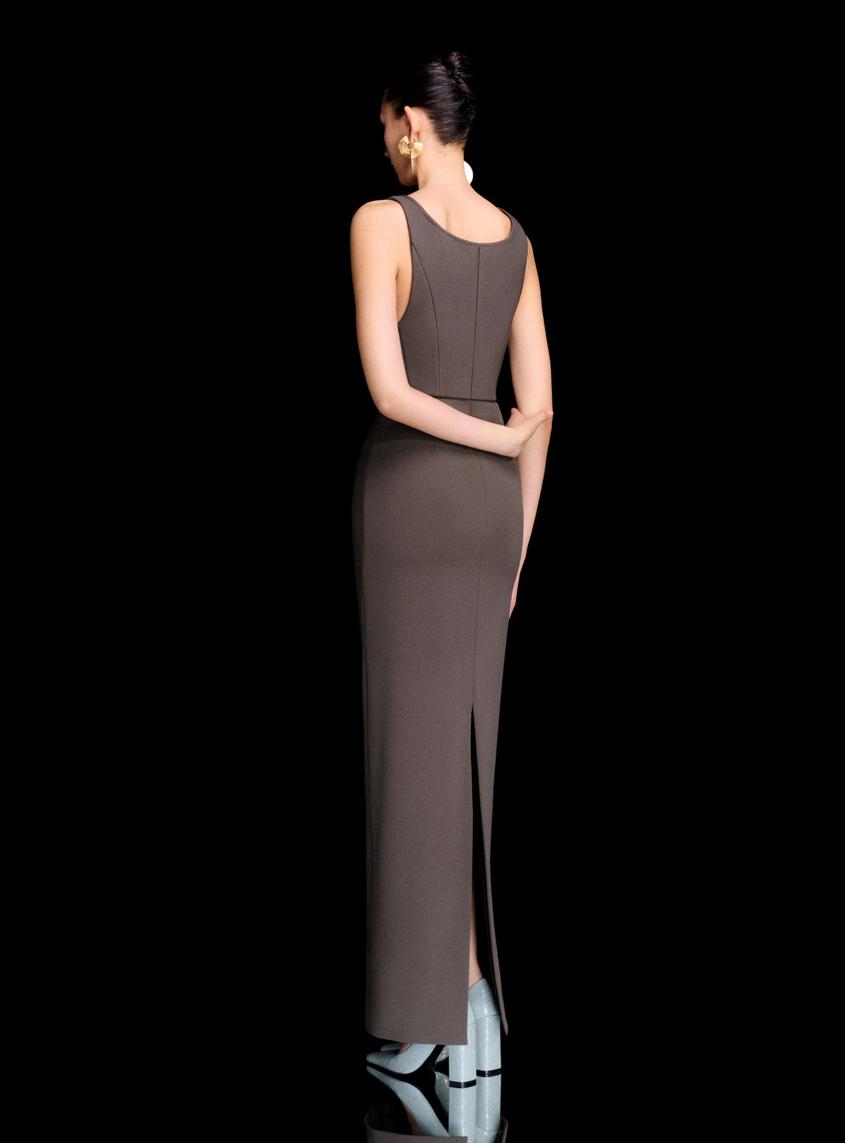The Noor Maxi Dress in Flint