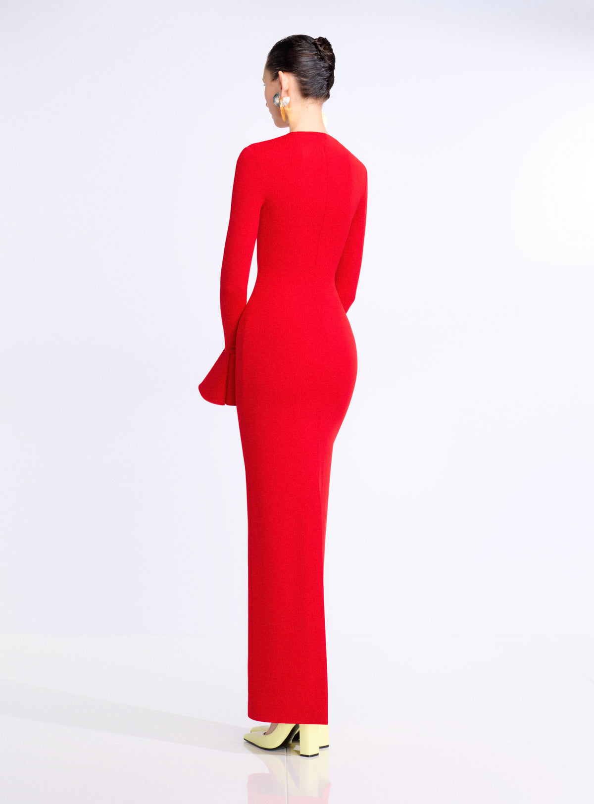 The Alicia Maxi Dress in Red