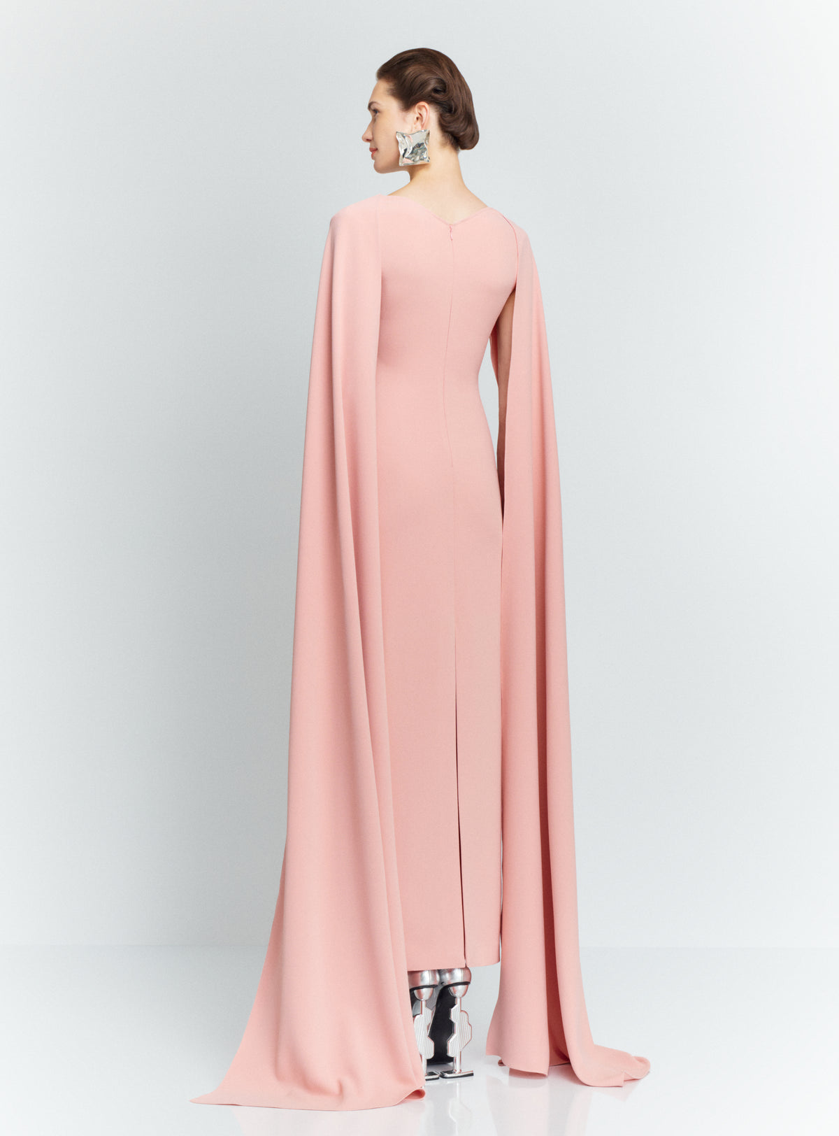 The Morgan Maxi Dress in Putty Pink