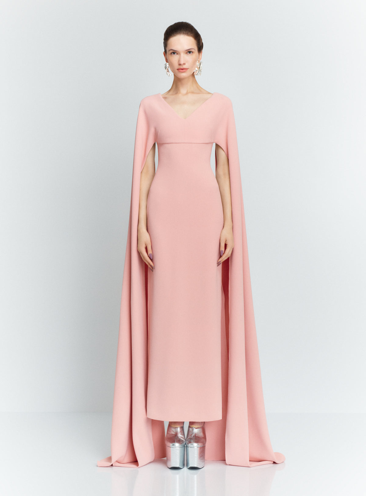 The Morgan Maxi Dress in Putty Pink