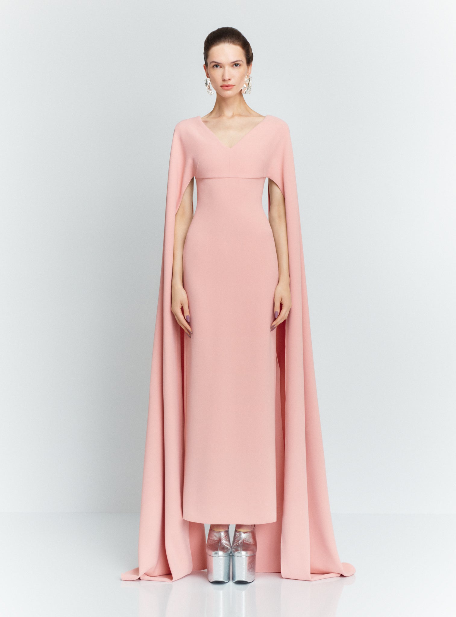 The Morgan Maxi Dress in Putty Pink – Solace London The Morgan Maxi Dress in Putty Pink – Solace London