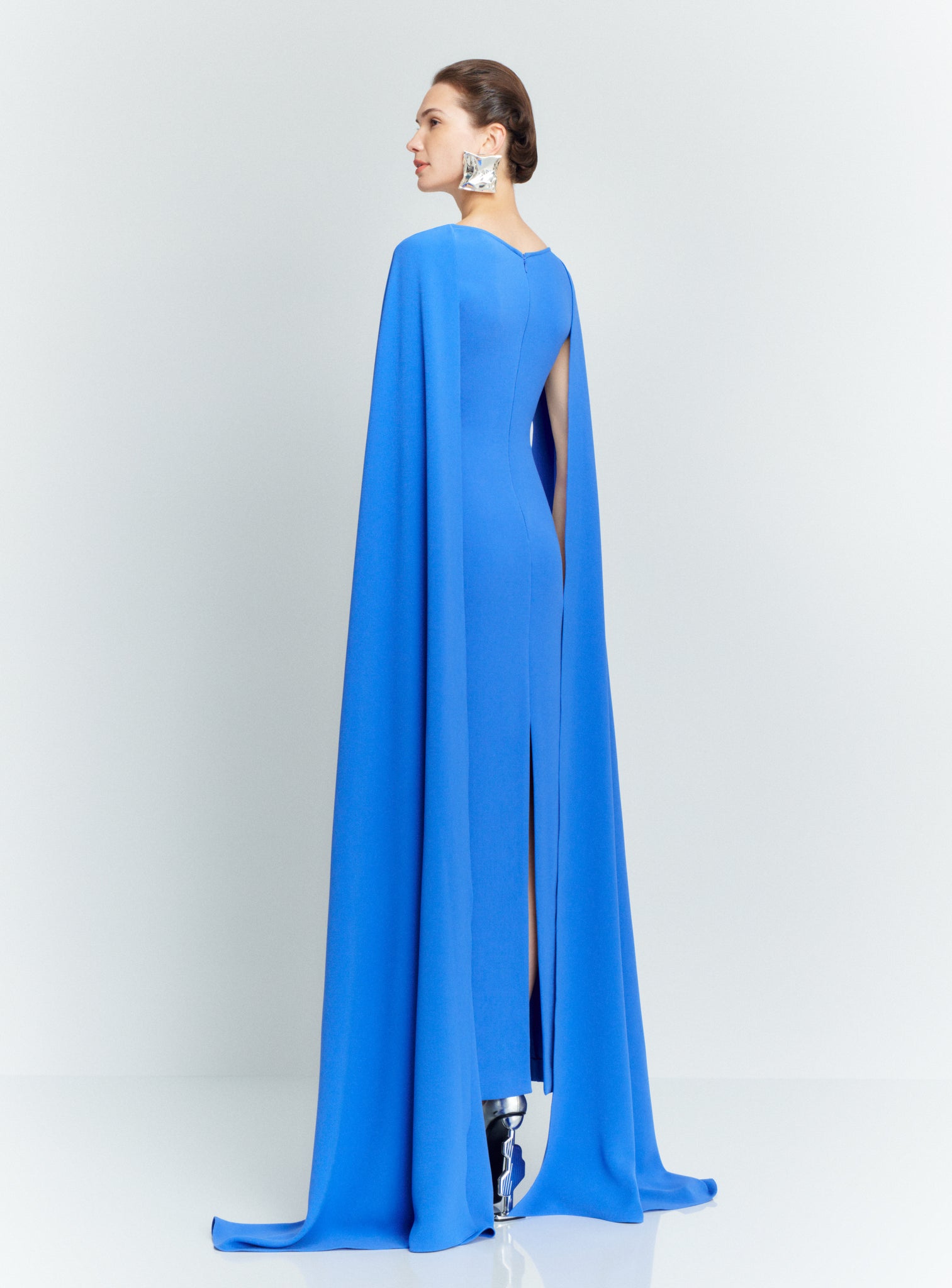The Morgan Maxi Dress in Iris Blue