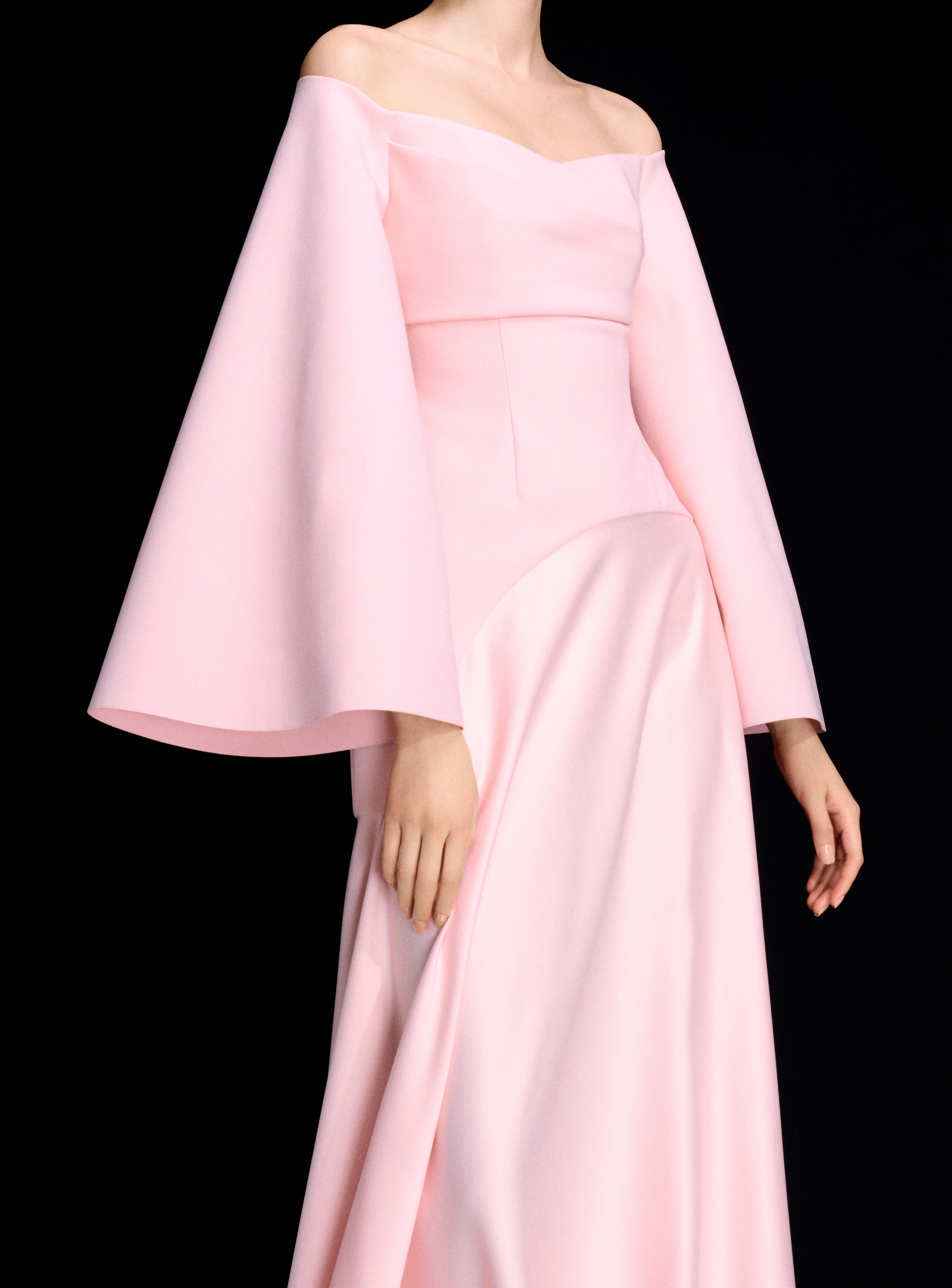 The Rina Maxi Dress in Camellia Pink