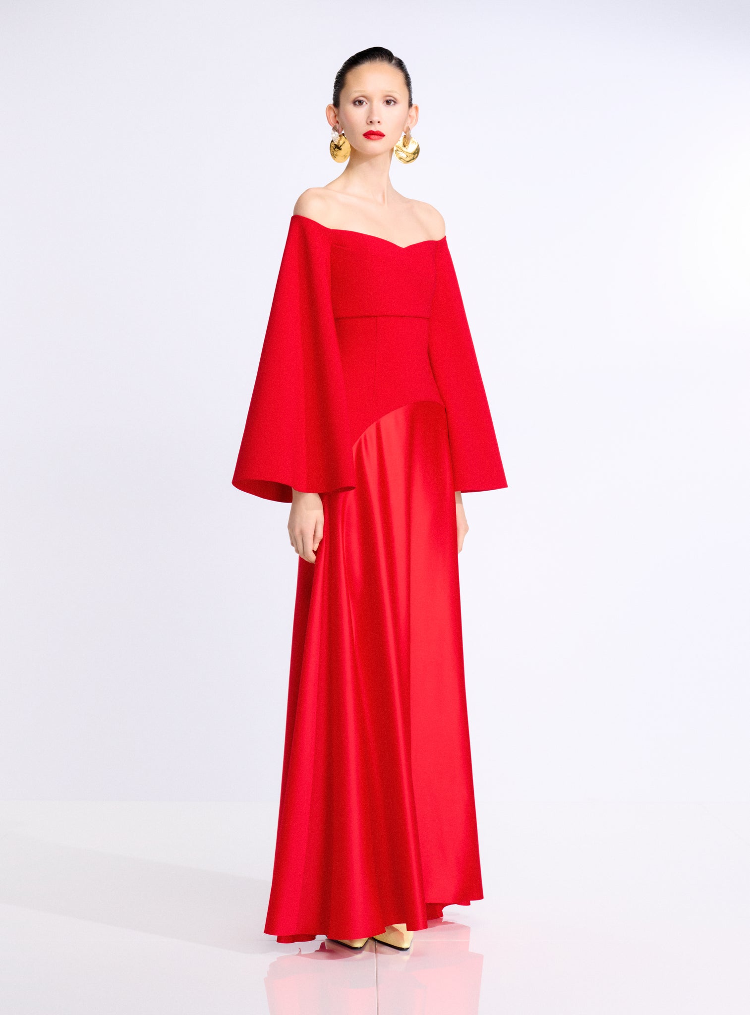 The Rina Maxi Dress in Red – Solace London