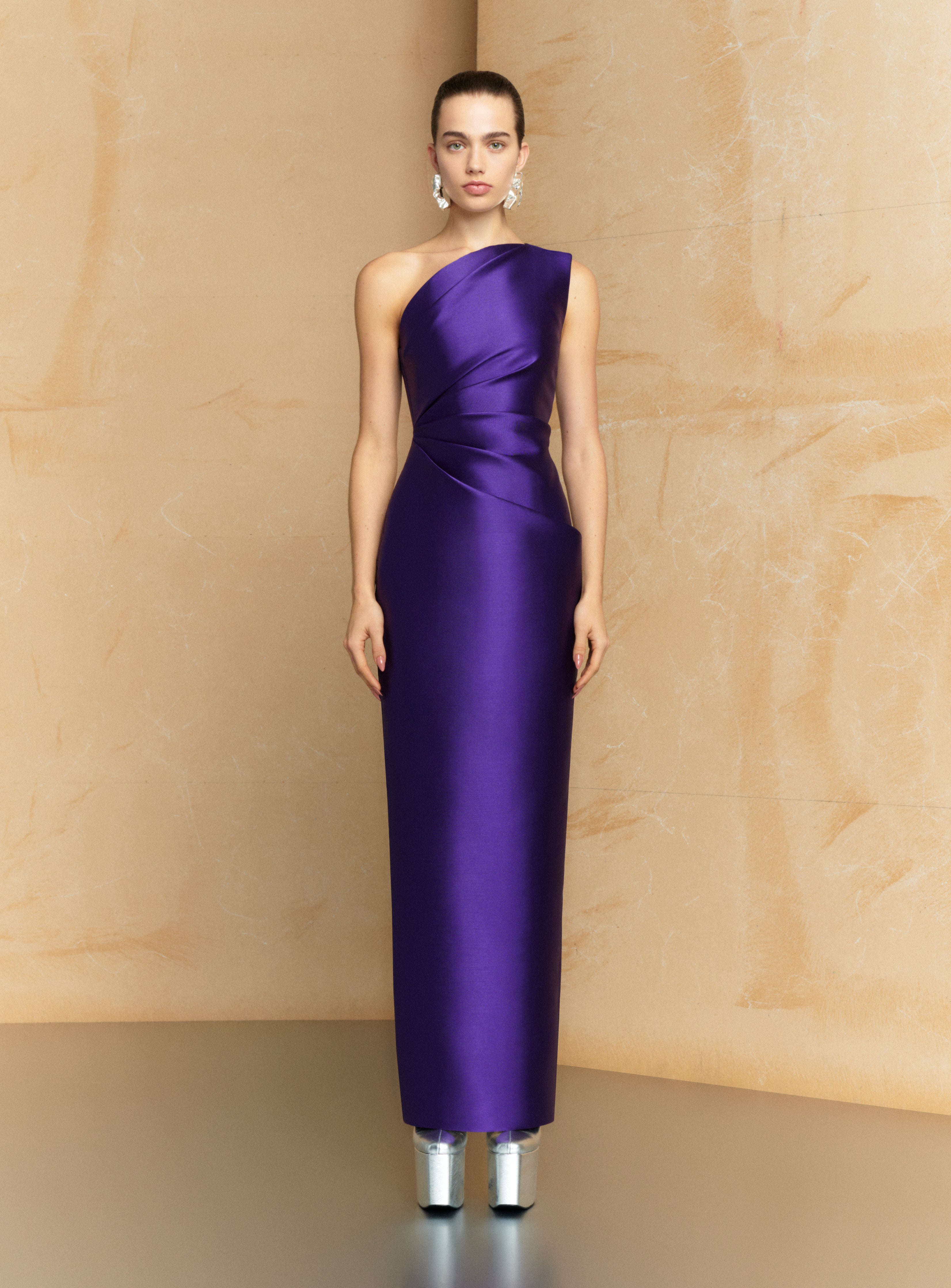 Kandi Queen Maxi Slip Dress - Amethyst