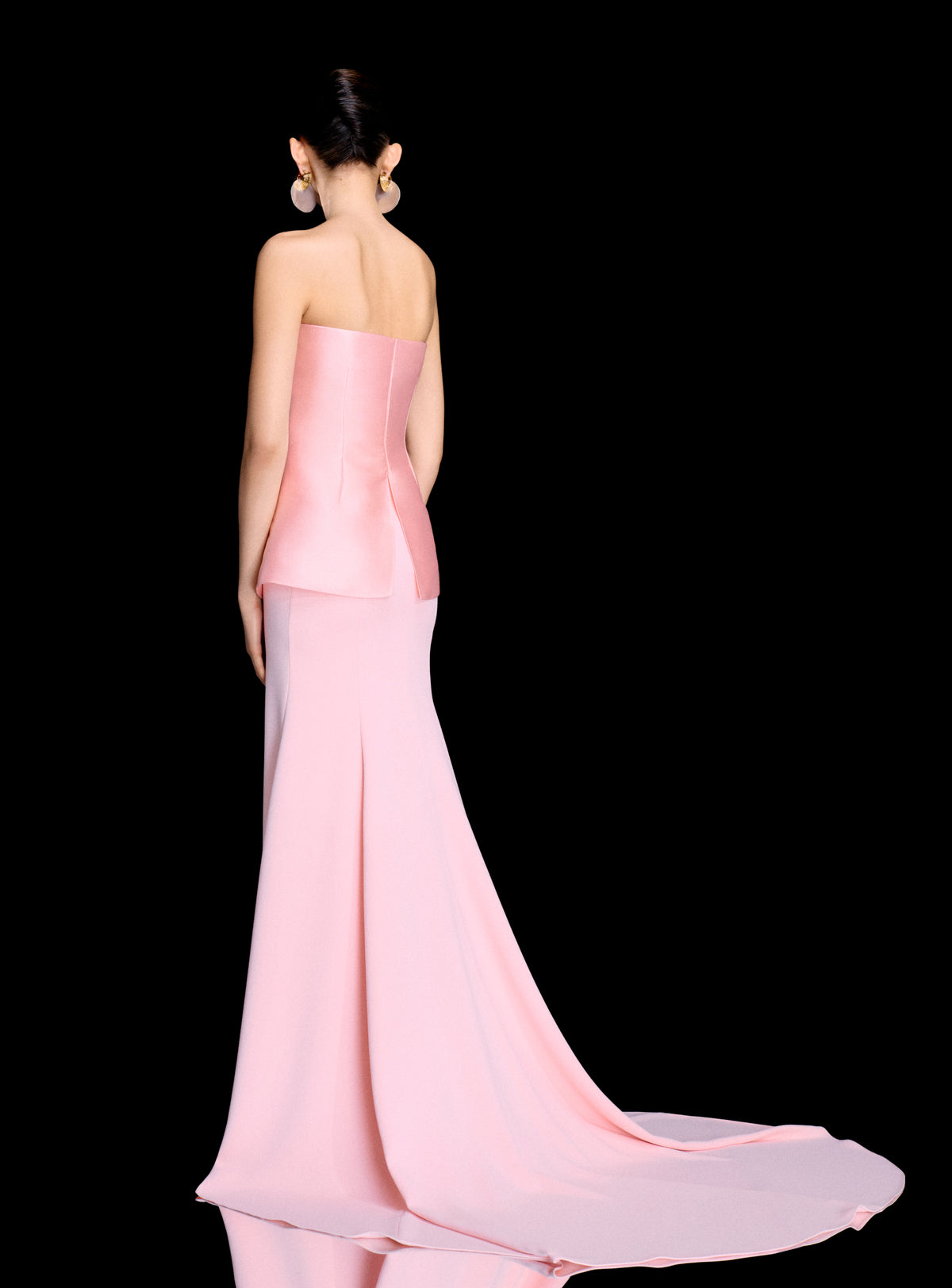 The Alia Maxi Dress in Camellia Pink