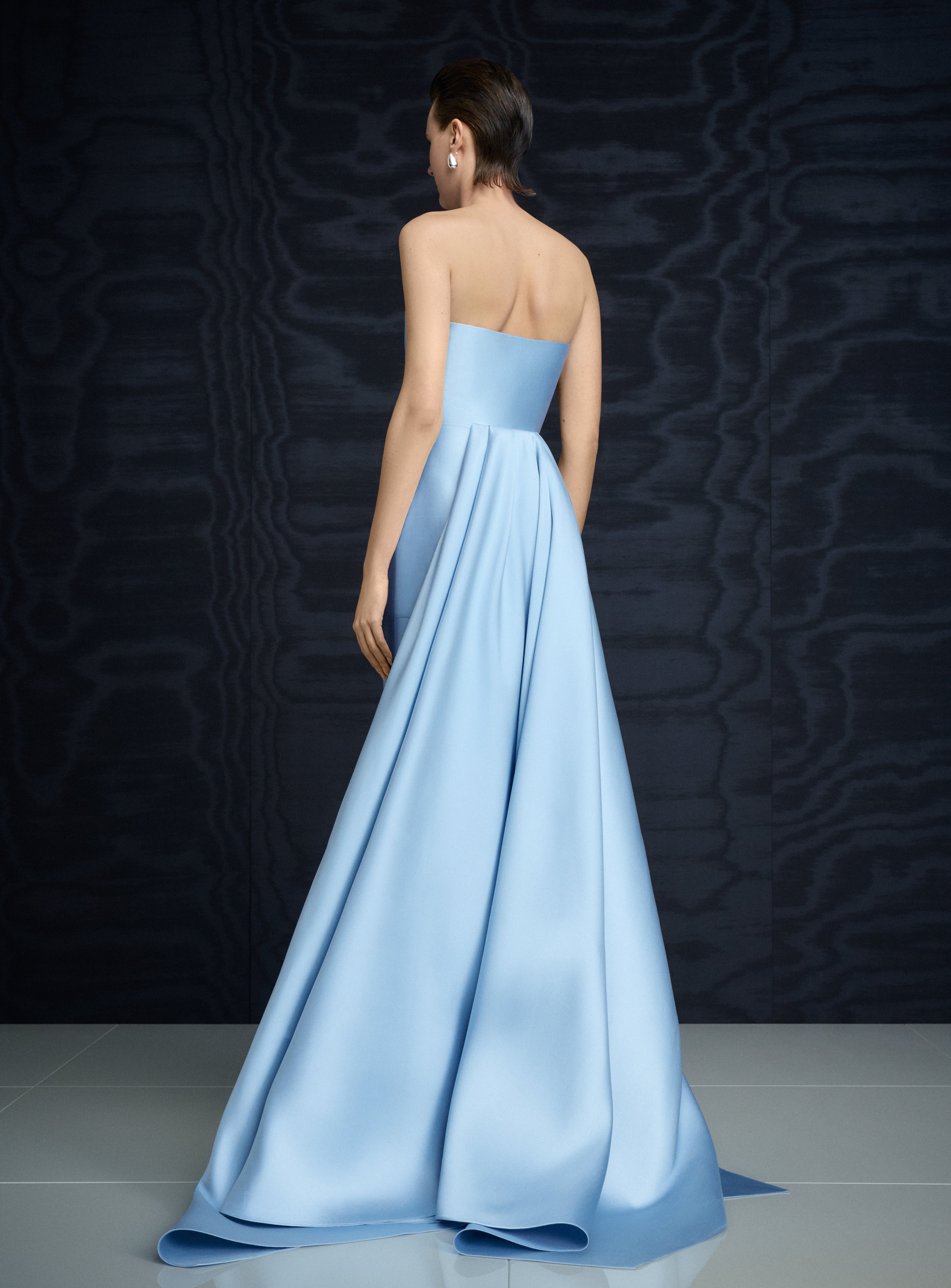 The Imani Maxi Dress in Ice Blue – Solace London