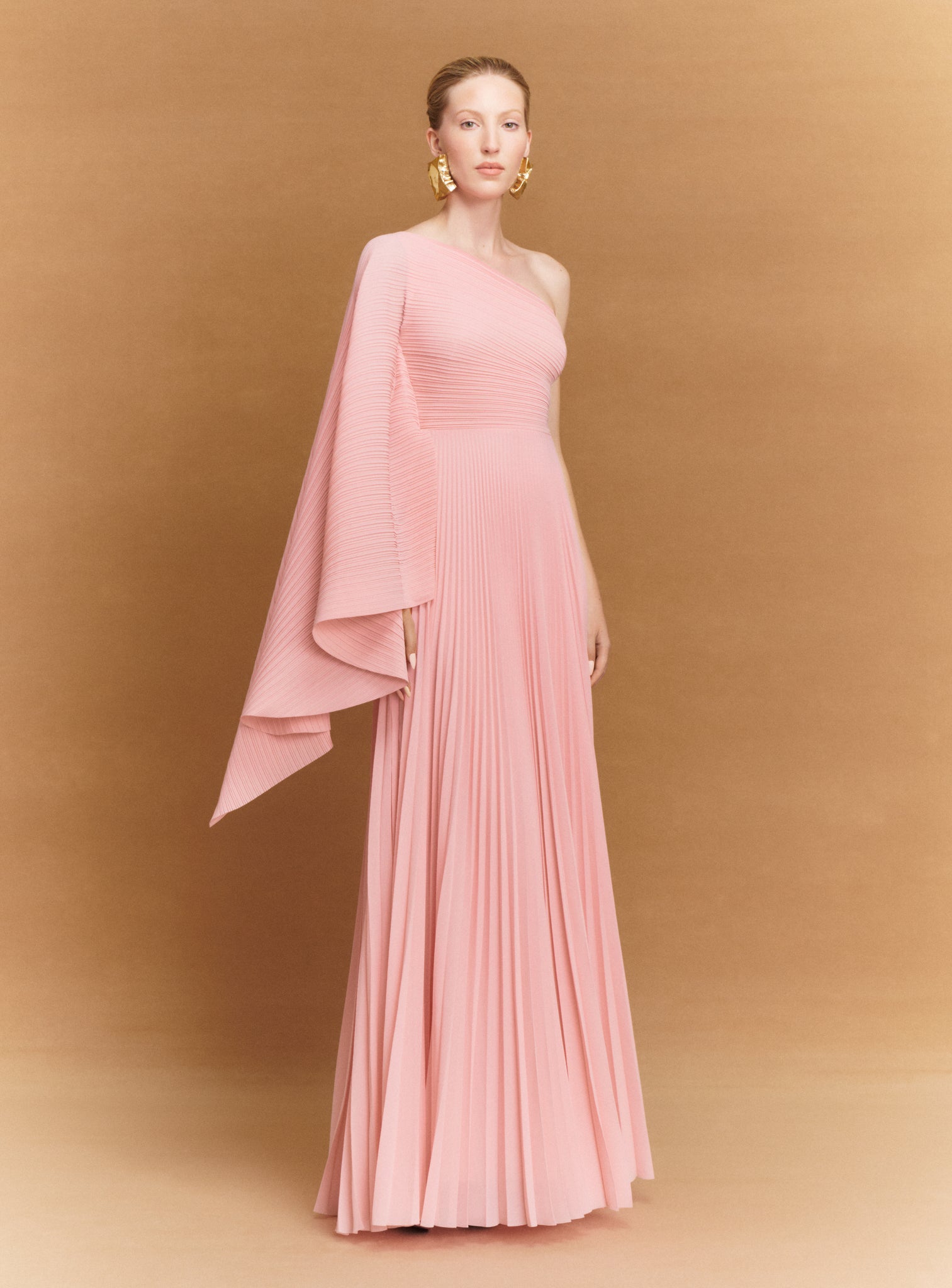 The Maci Maxi Dress in Putty Pink