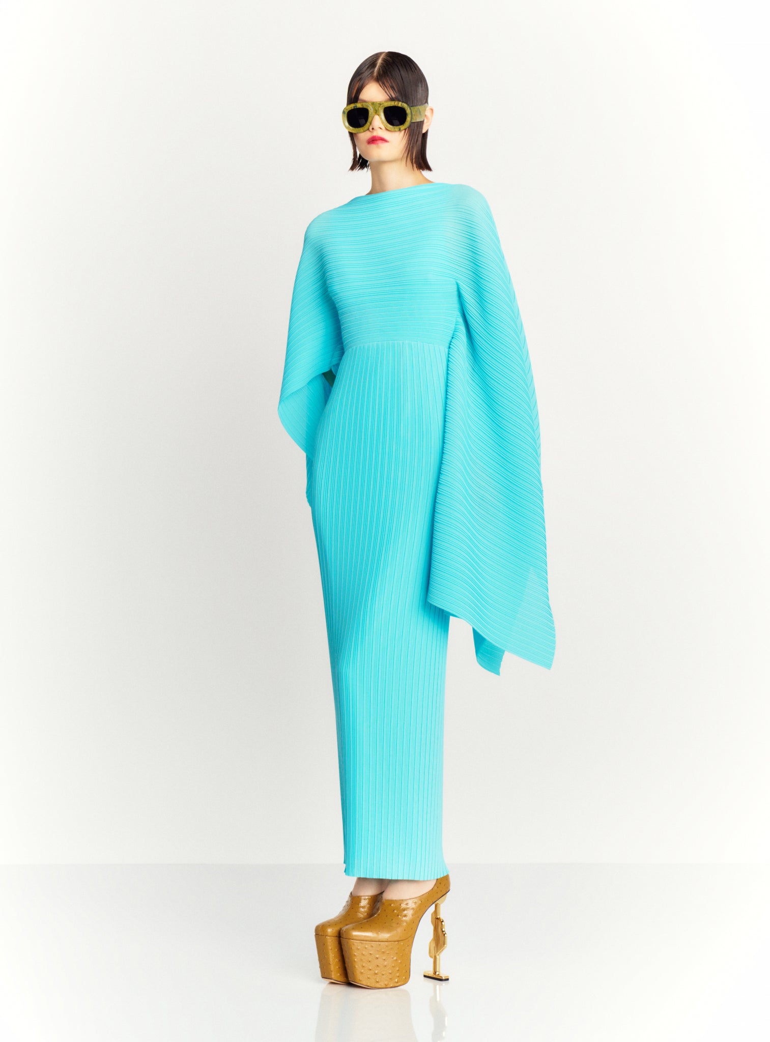 The Adami Maxi Dress in Sky Blue