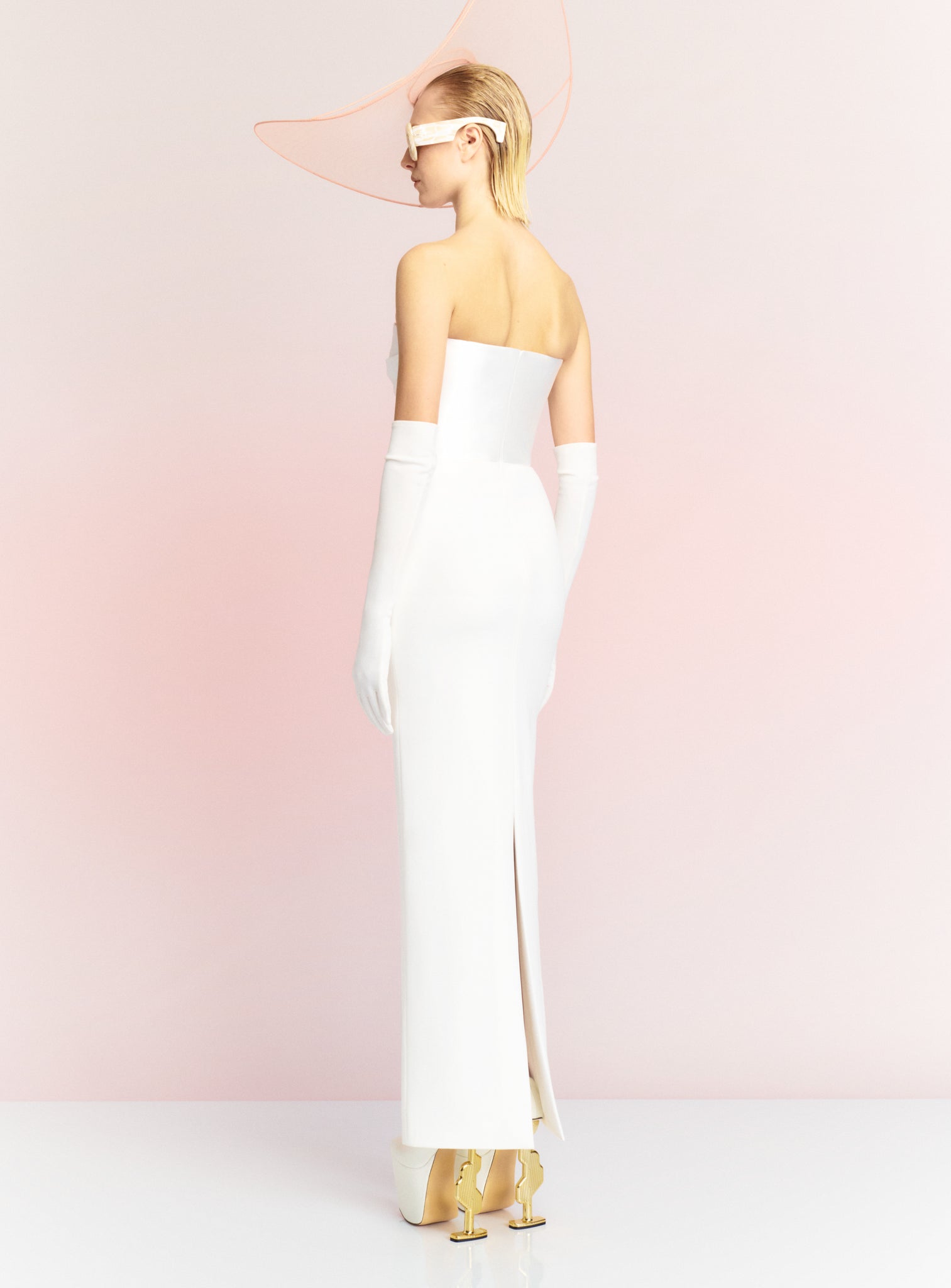 The Afra Maxi Dress in Cream