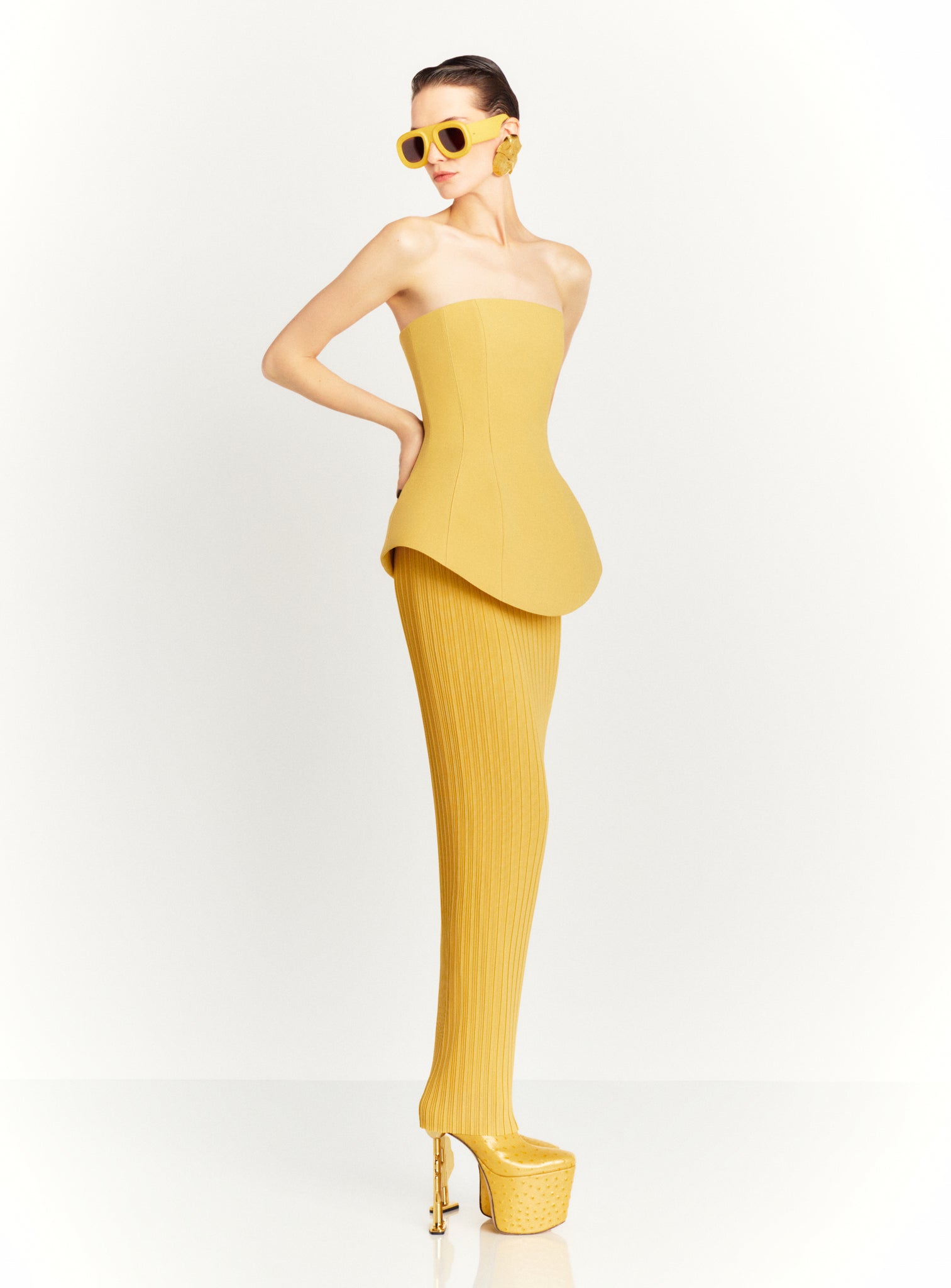 The Arella Maxi Dress in Sand
