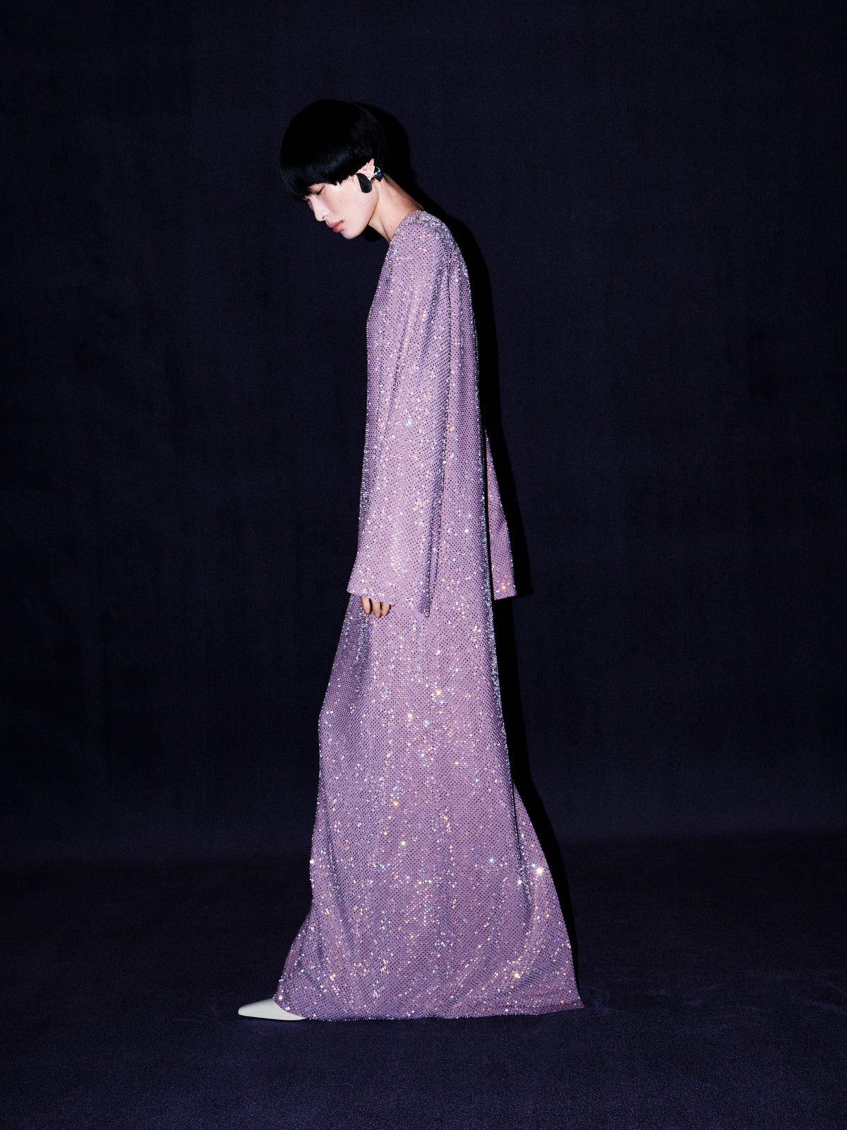 The Delano Maxi Dress in Acai