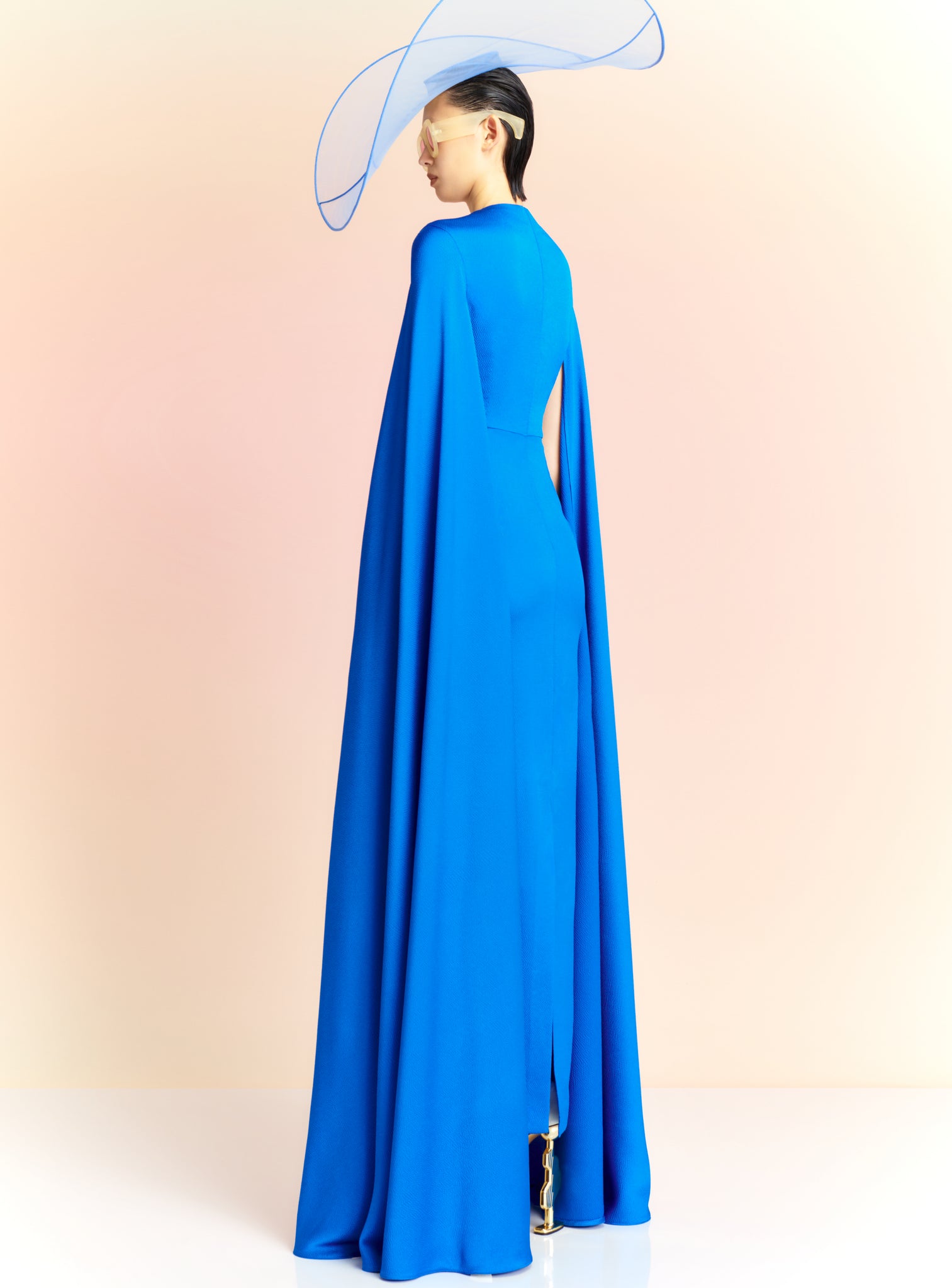 The Elya Maxi Dress in Blue