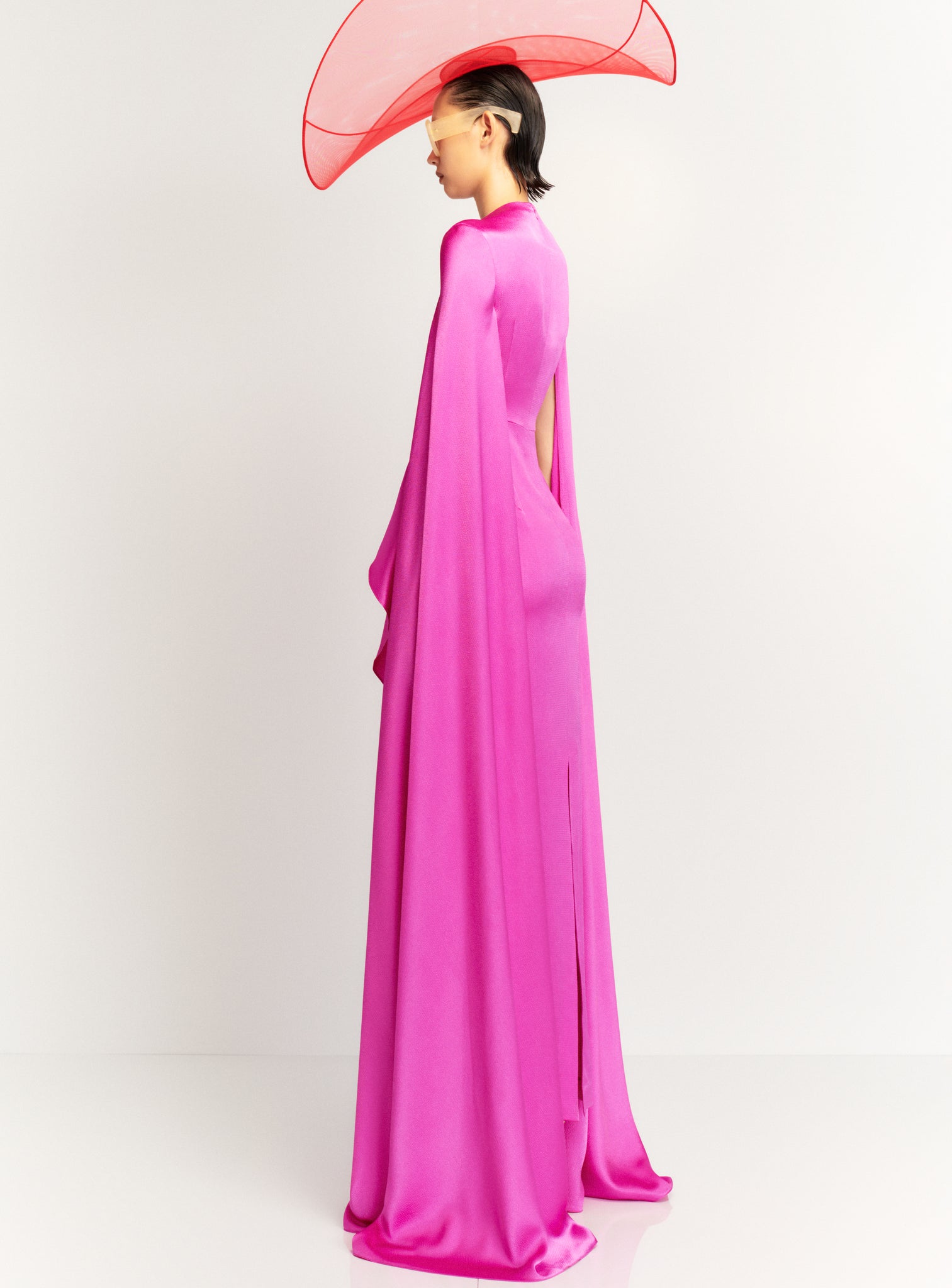 The Elya Maxi Dress in Pink