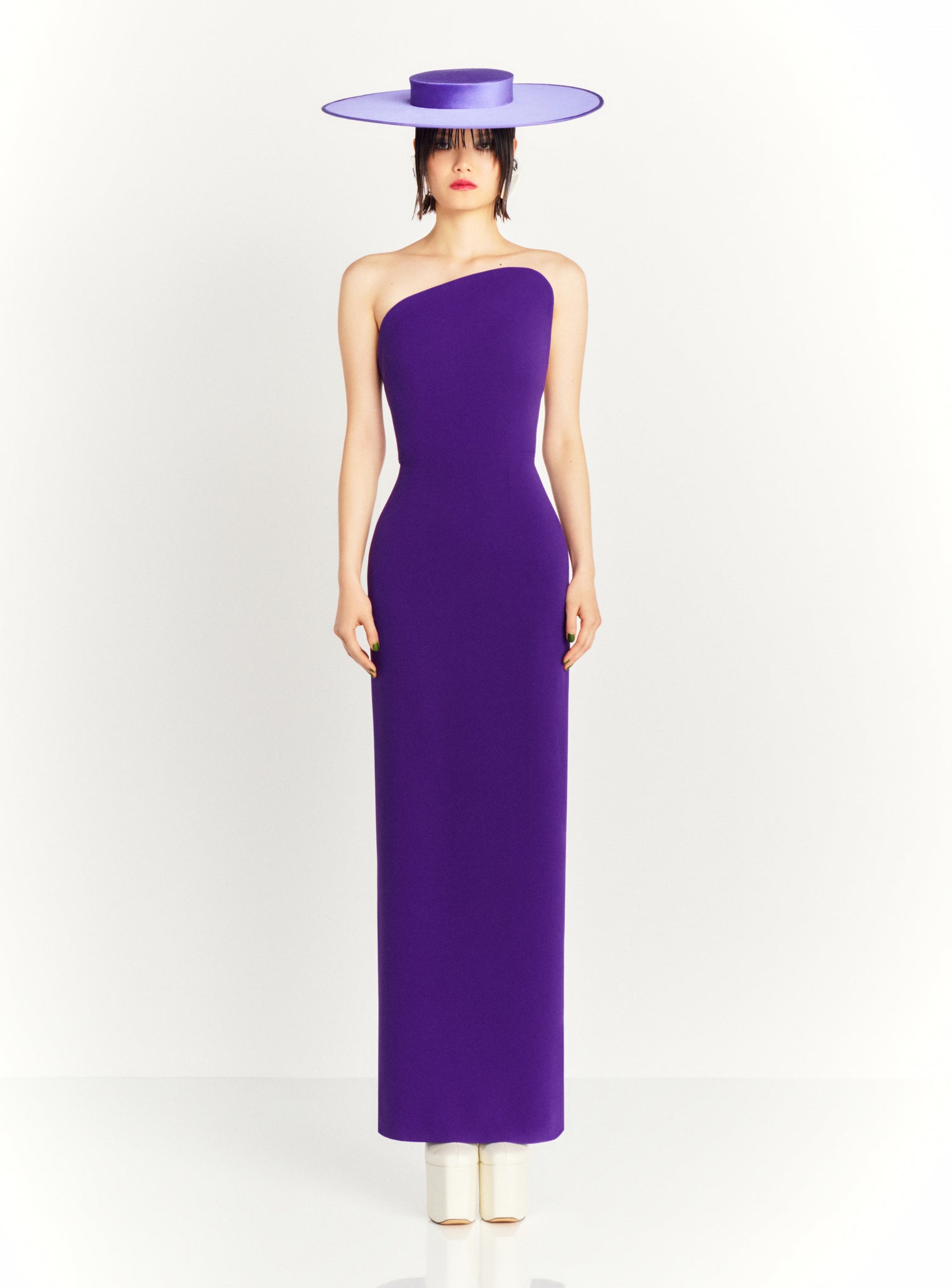 amethyst maxi dress Isabella Maxi Dress Amethyst Bloom | Plus Size Boho Cotton Gown With Tiered Ruffles