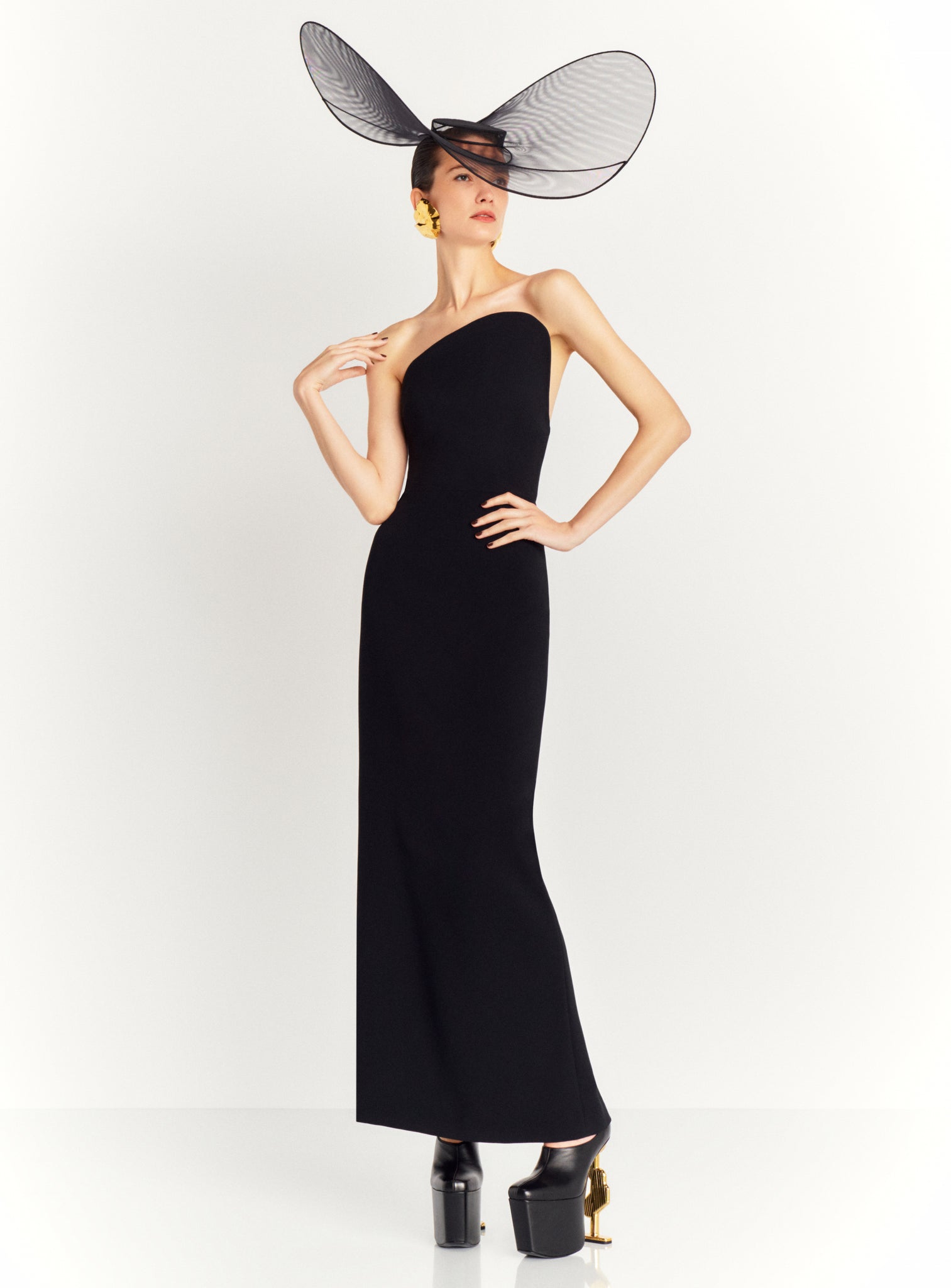 The Eve Maxi Dress in Black