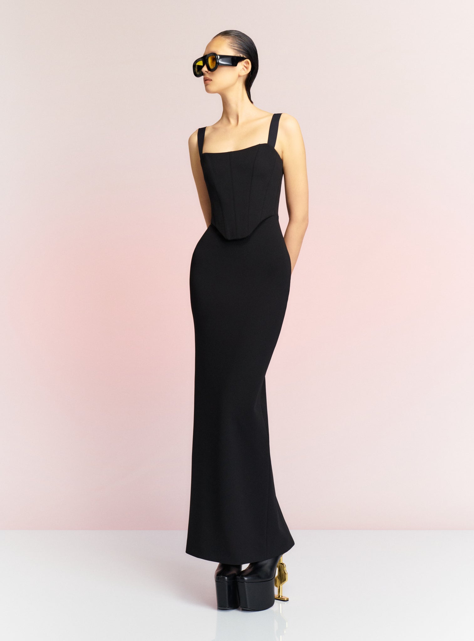 frankie maxi dress Reformation Frankie Silk Dress | Blue