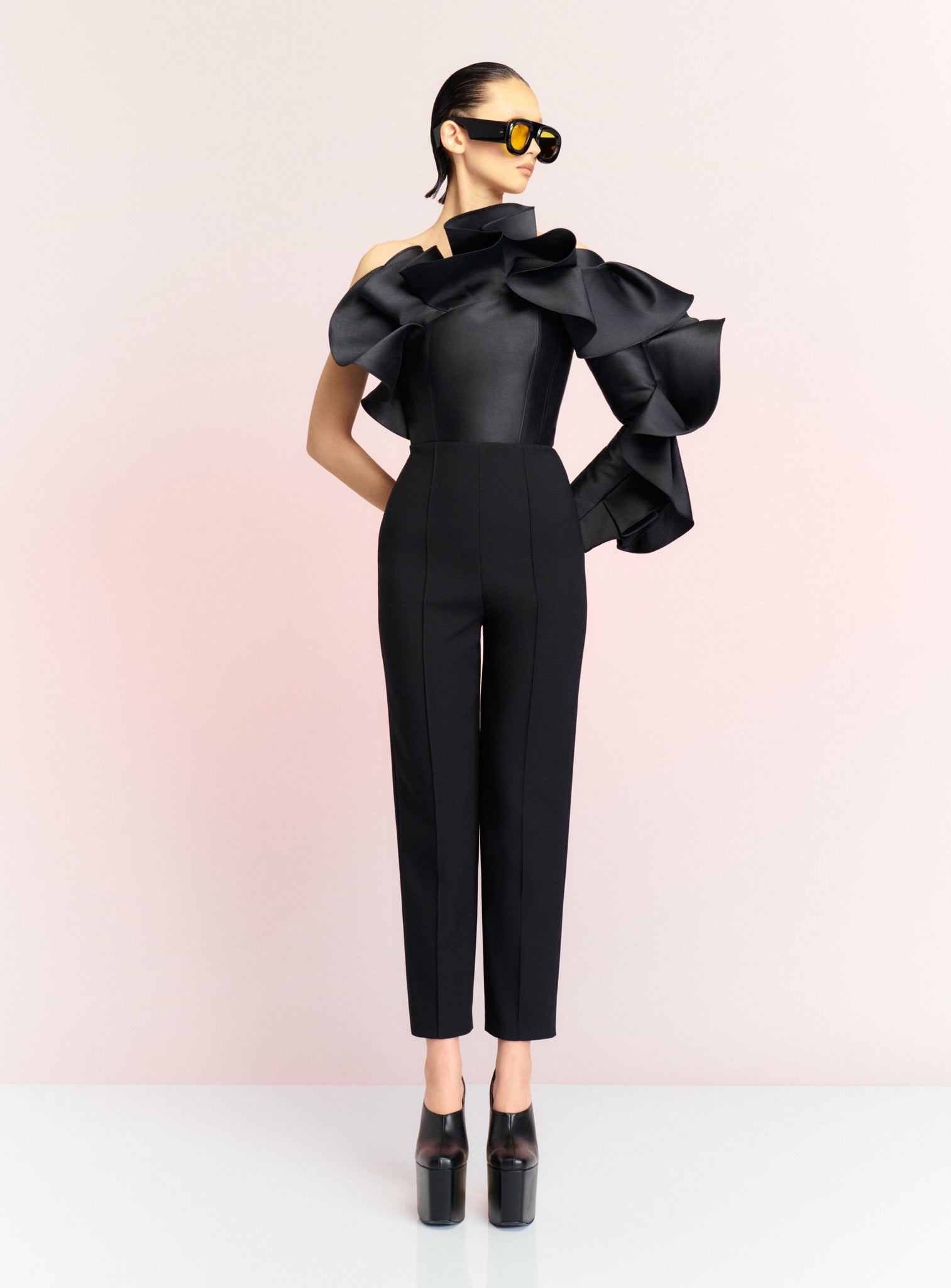 The Hana Jumpsuit in Black