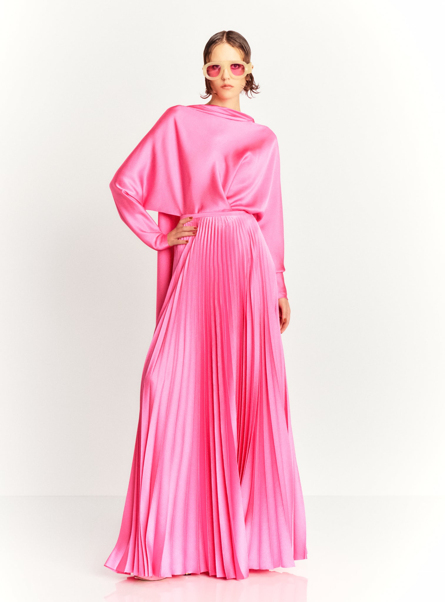 The Henley Skirt in Light Pink