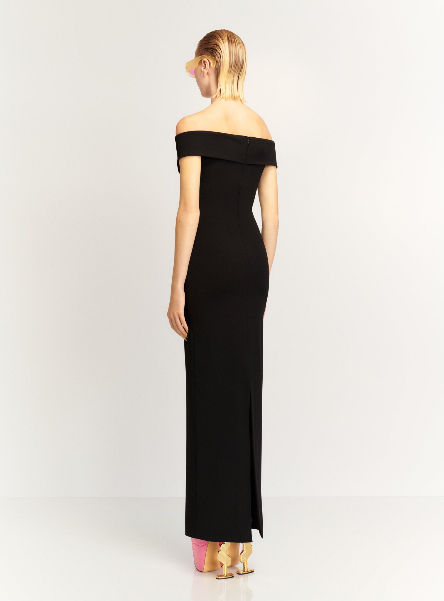 The Ines Maxi Dress in Black