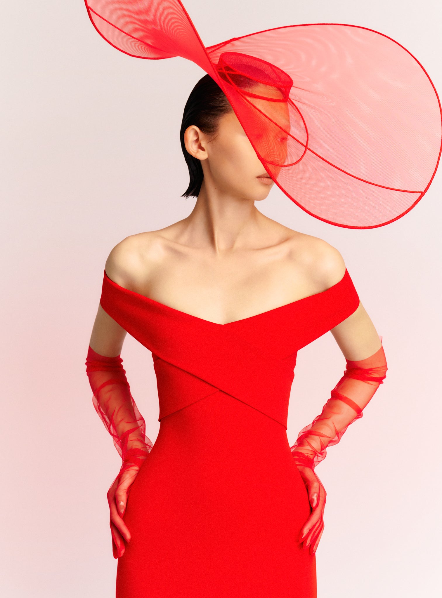 The Ines Maxi Dress in Red The Ines Maxi Dress in Red