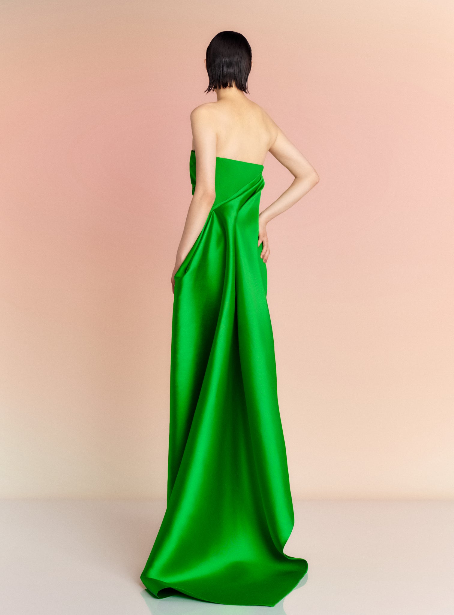 The Kinsley Maxi Dress in Bright Green