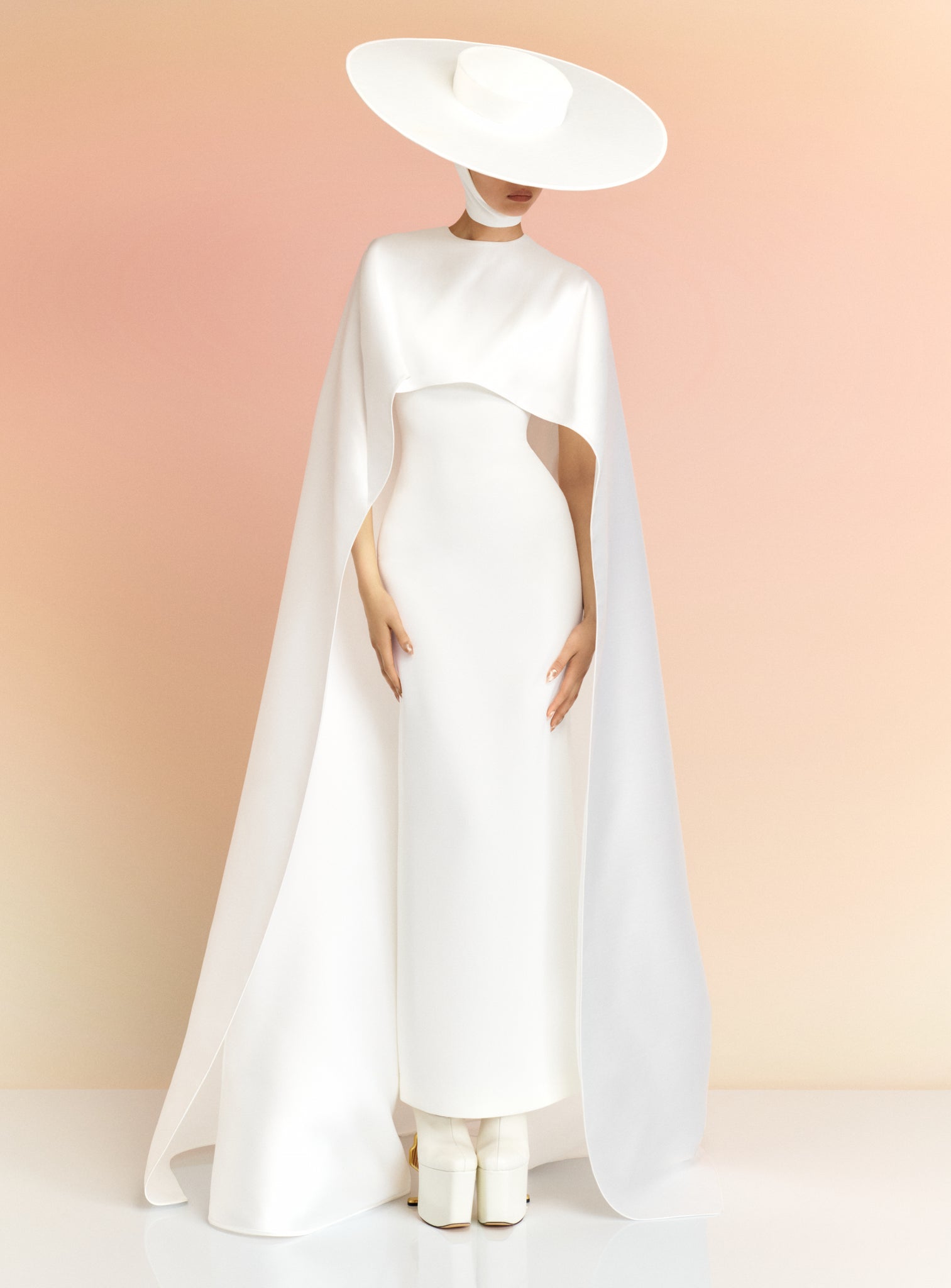 The Leni Maxi Dress in Cream