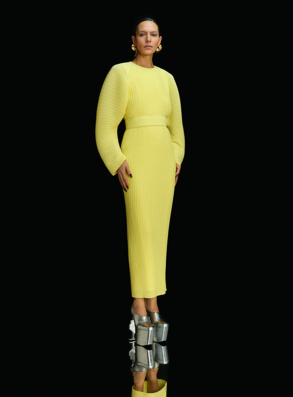 knee length dresses for ladies The Irma Maxi Dress in Ruby – Solace London