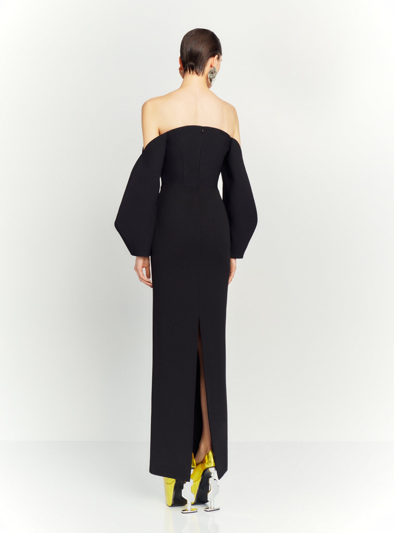 The Lotta Maxi Dress in Black