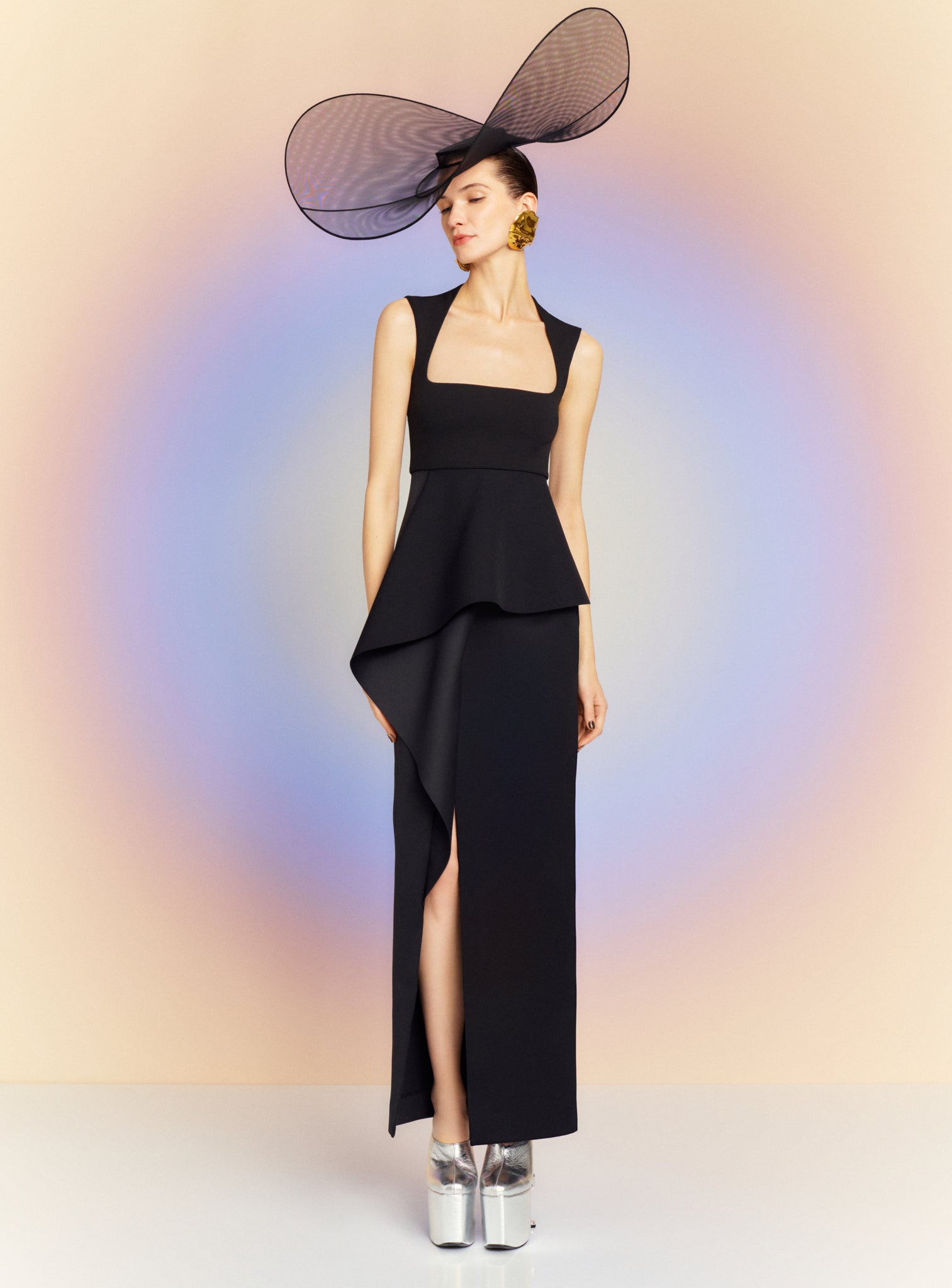The Ally Maxi Dress in Black Solace London The Ally Maxi Dress in Black Solace London