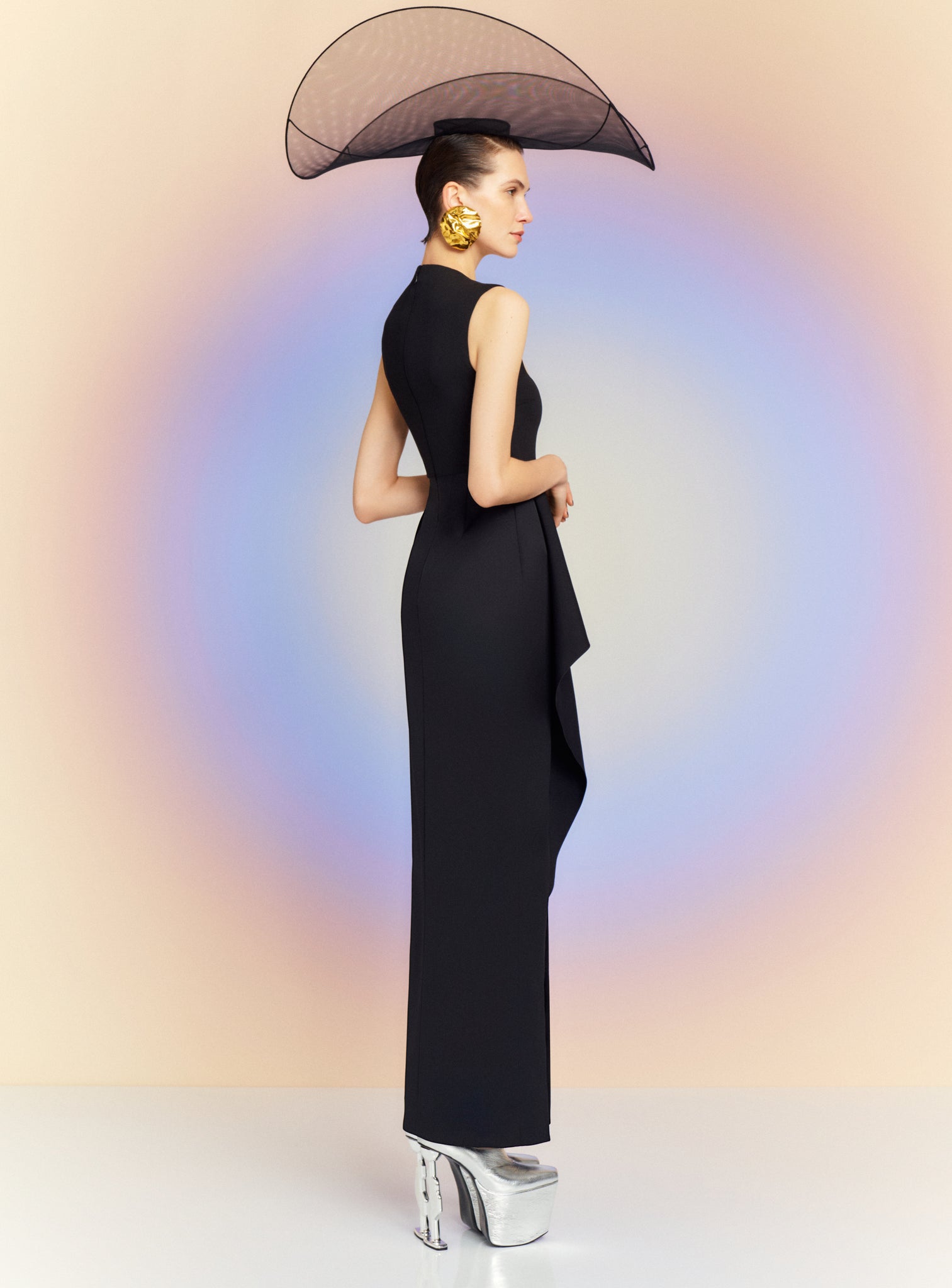 The Ally Maxi Dress in Black Solace London The Ally Maxi Dress in Black Solace London