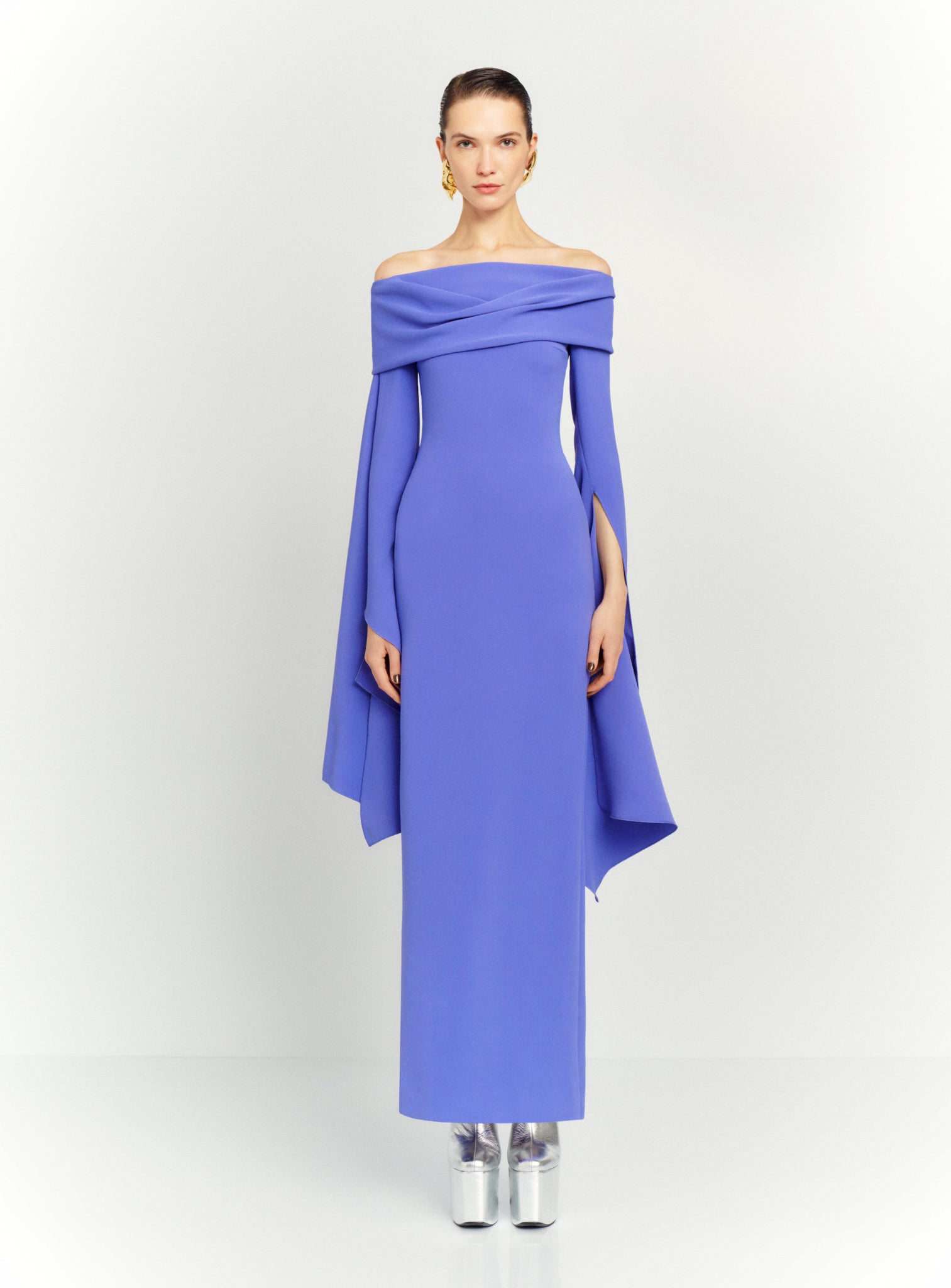 The Arden Maxi Dress in Periwinkle The Arden Maxi Dress in Periwinkle
