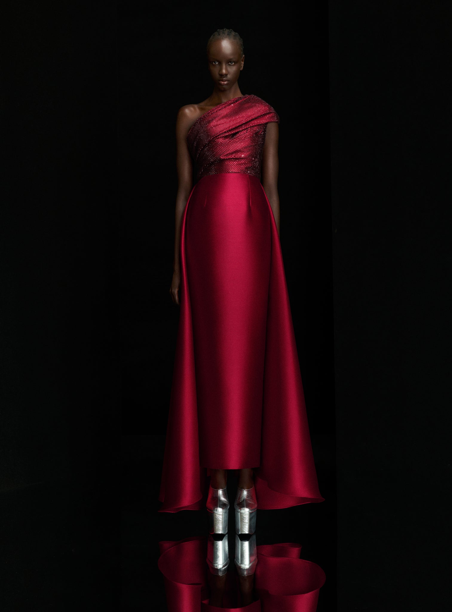 lea maxi dress solace london The Lea Maxi Dress in Ruby Solace London