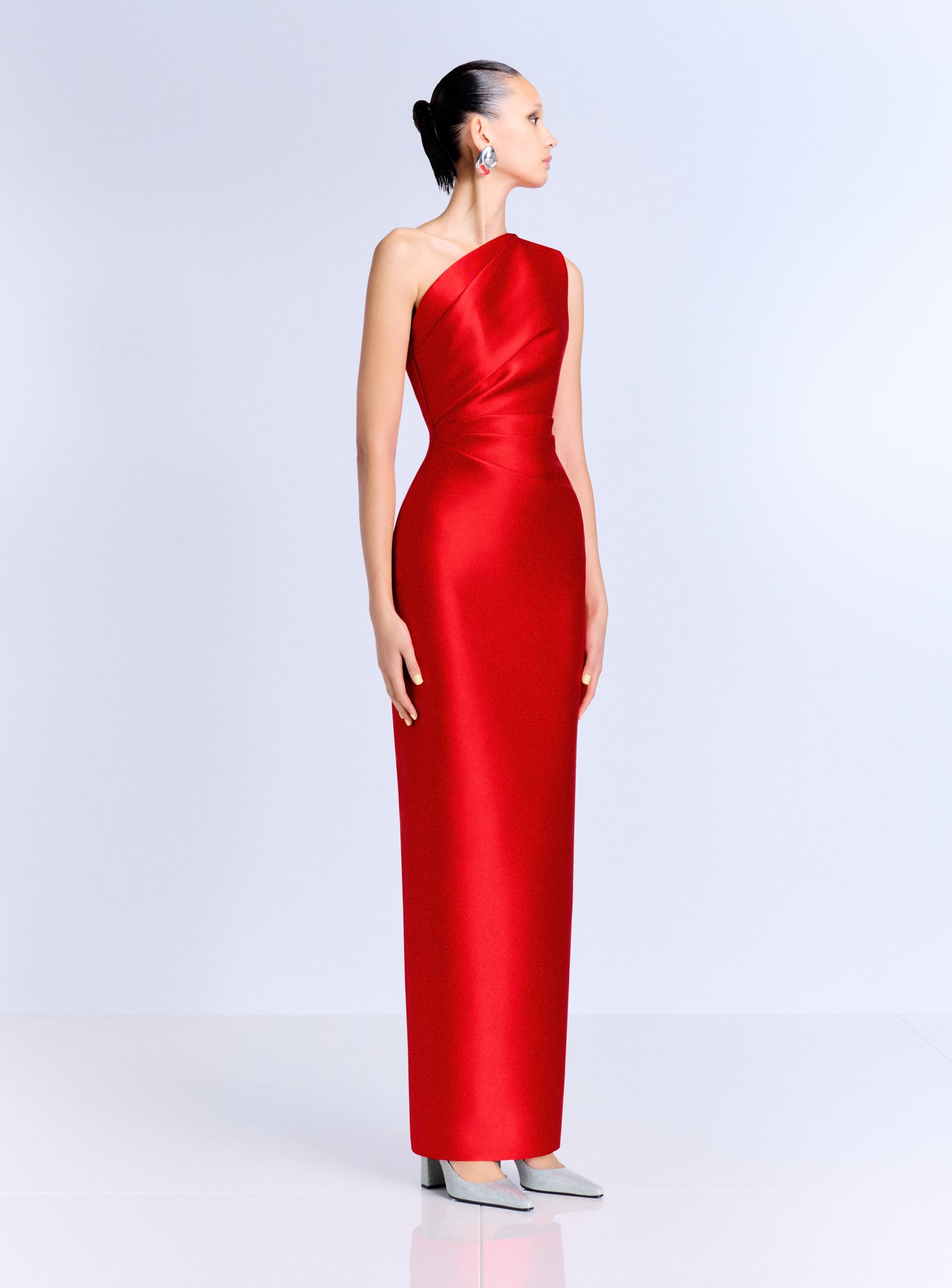 The Kira Maxi Dress in Red