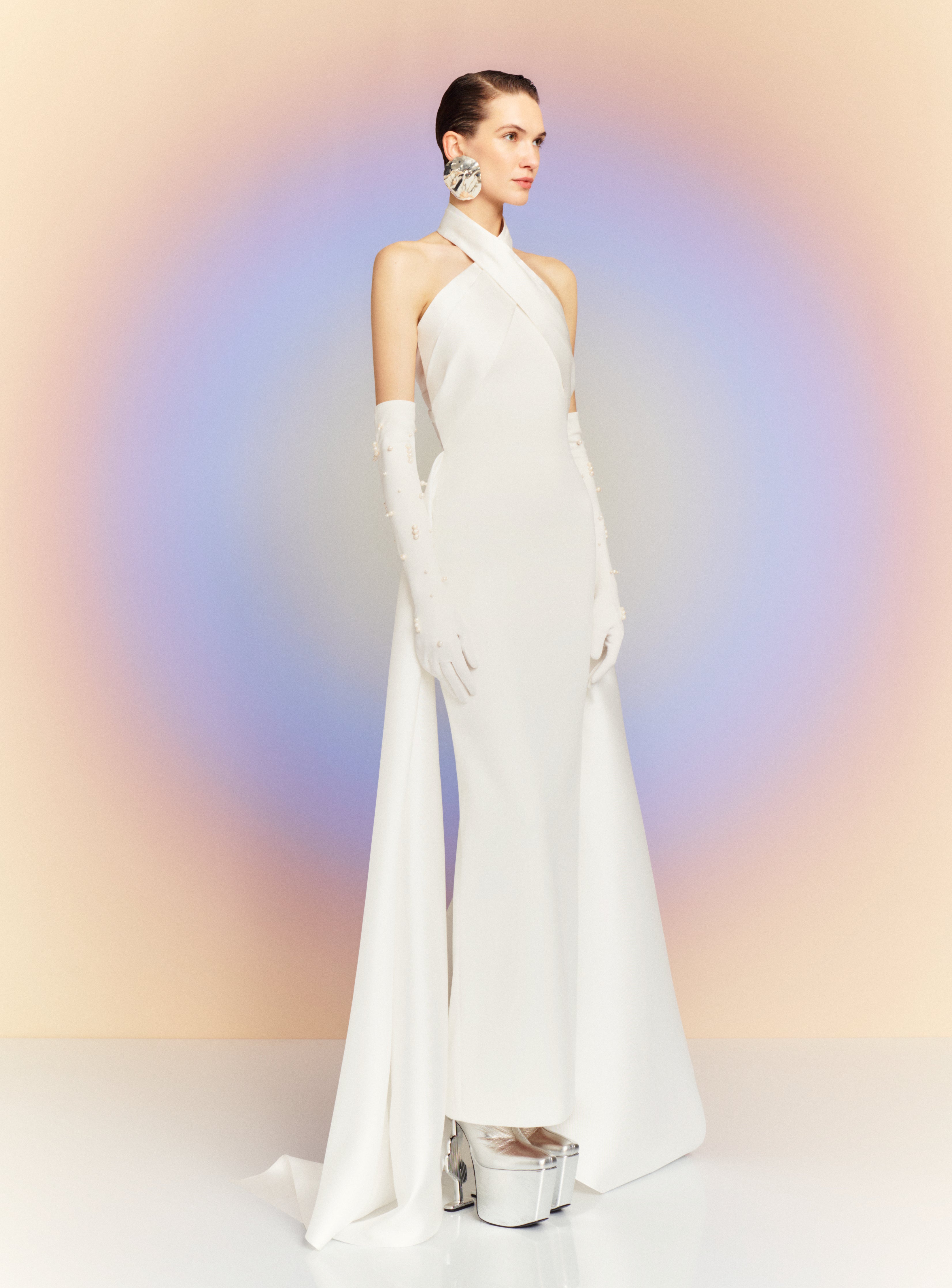 Sani Maxi Dress - Clotted Cream
